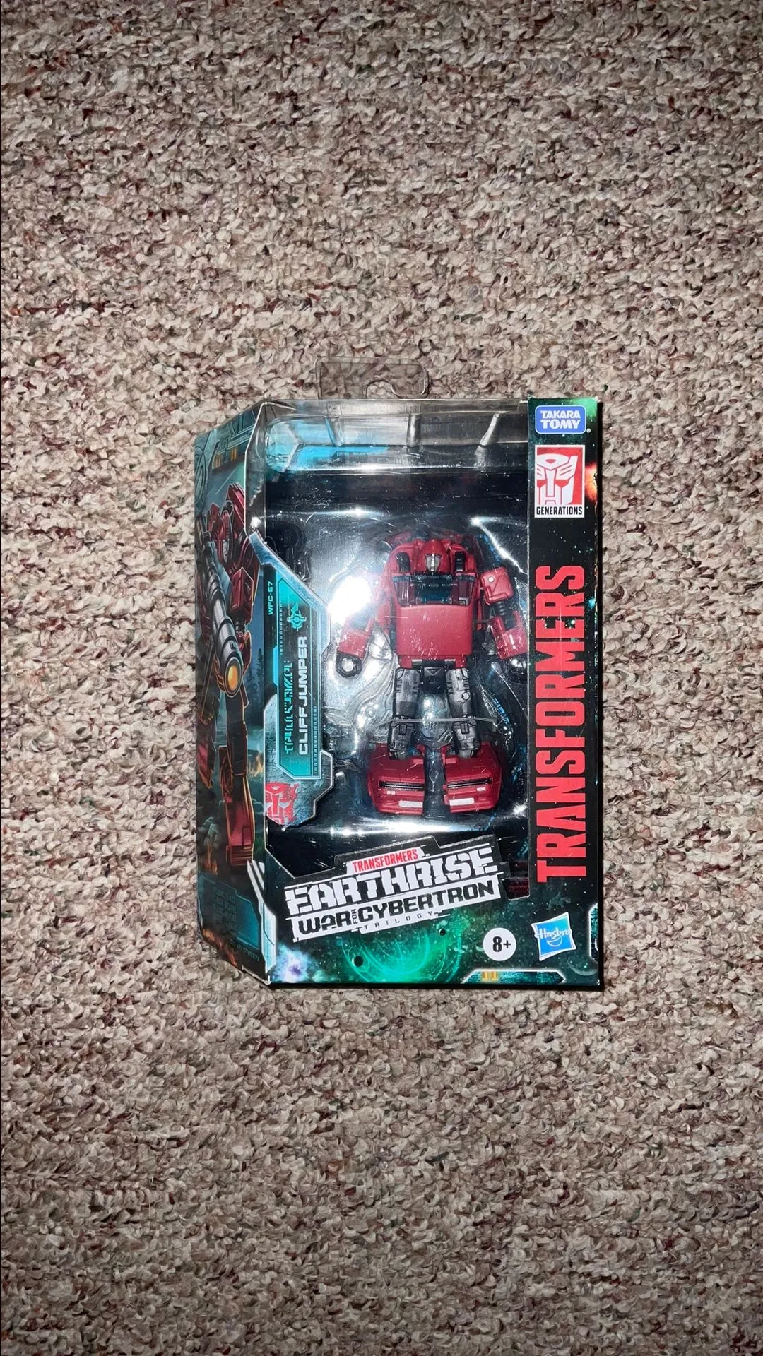 Product image for Hasbro "Transformers: War For Cybertron Trilogy - Earthrise" Cliffjumper Action Figure