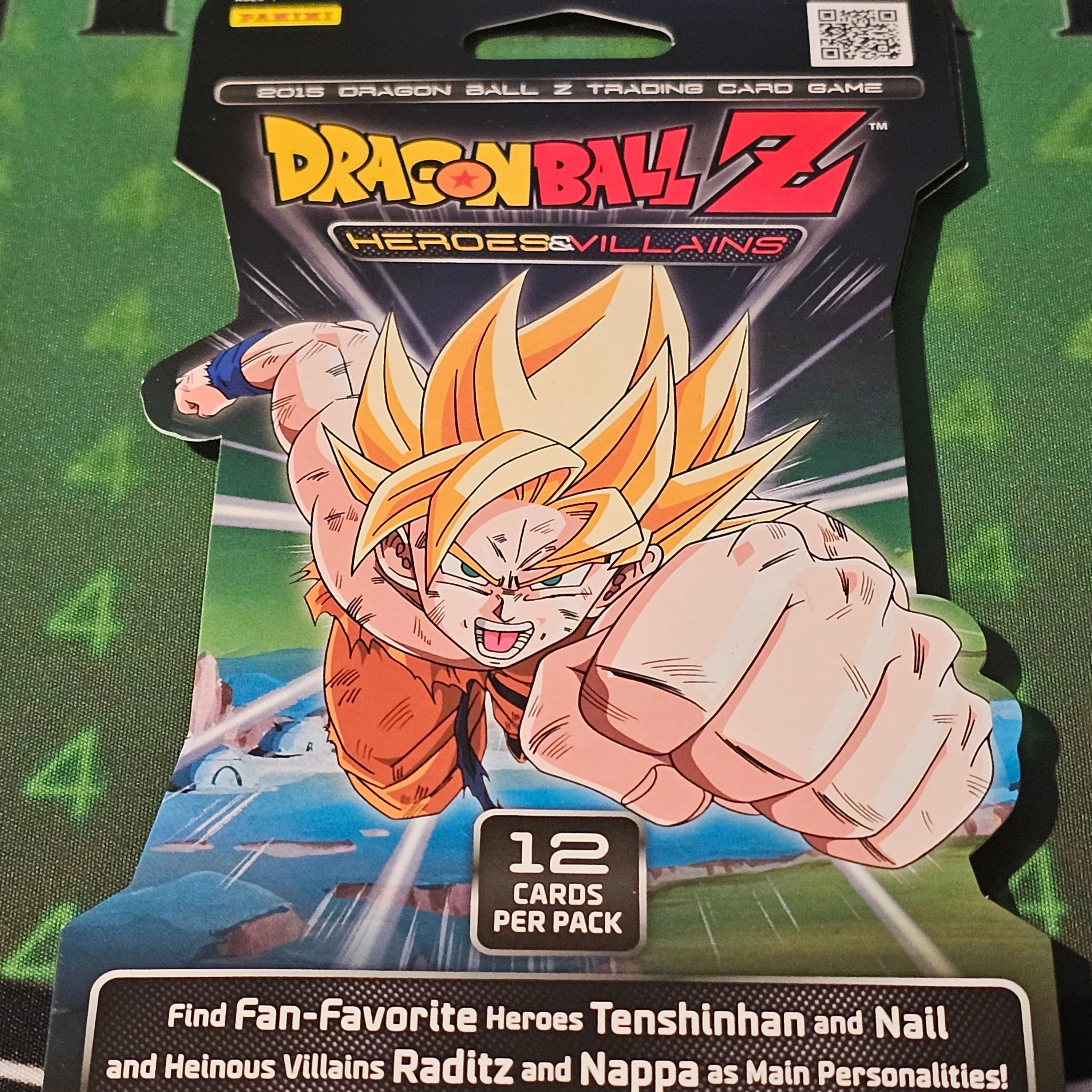 Dragon Ball Z Heroes and Villains 1 Sleeved Booster Pack DBZ Panini Sealed   Whatnot: Shop, Sell, Connect