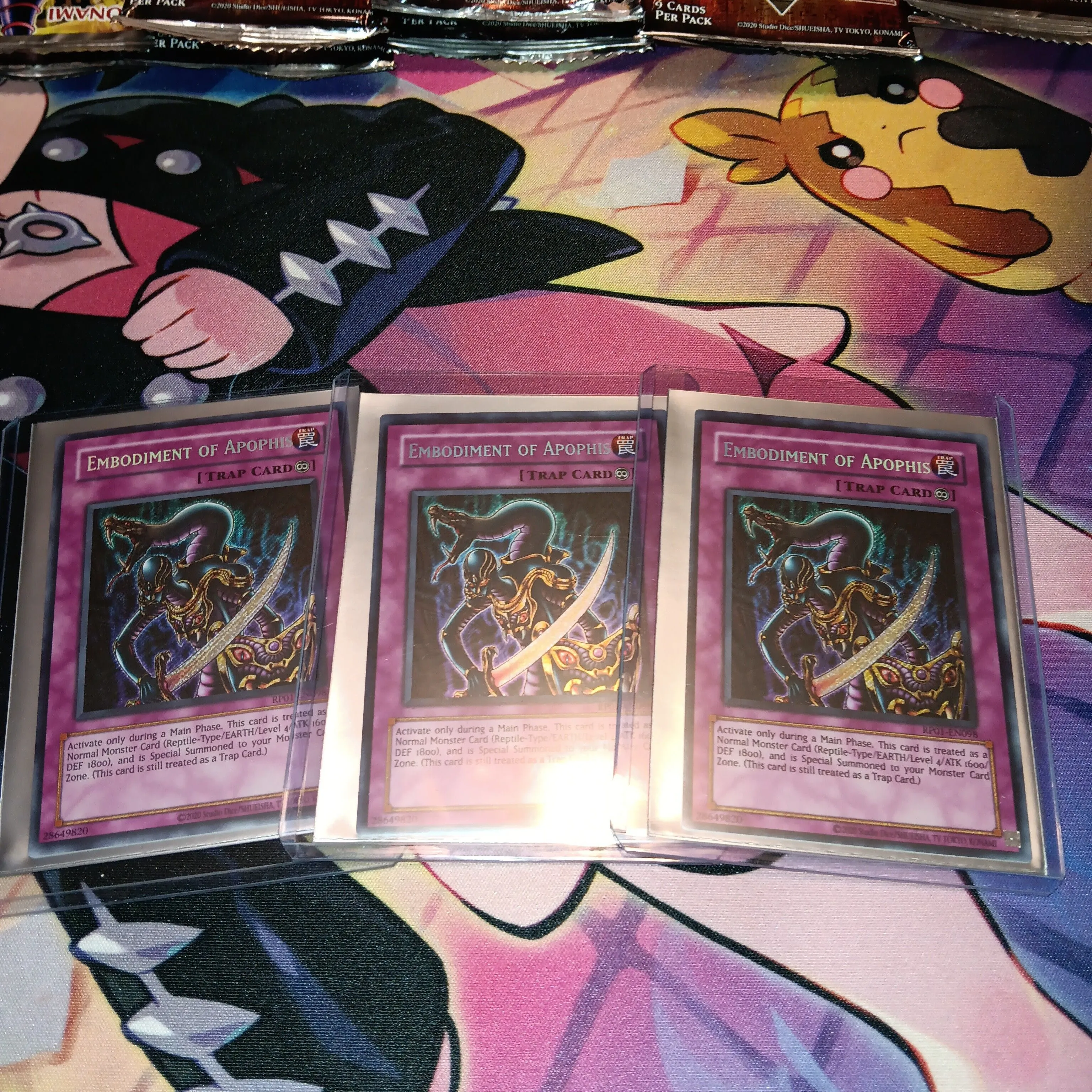 apophis yugioh card MZTM-EN010 - Apophis the Serpent - Ultra Rare - Continuous Trap