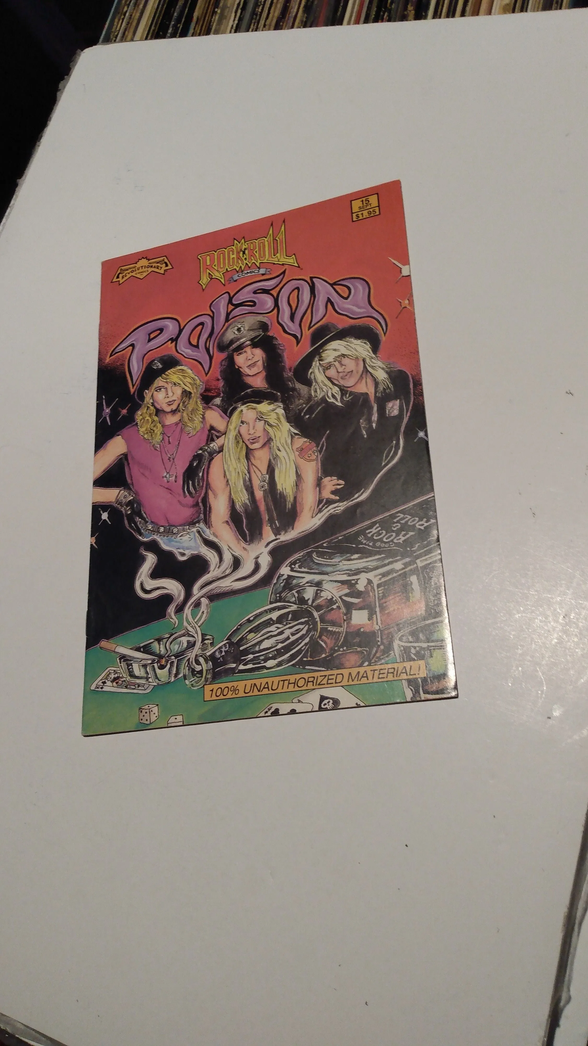 Product image for Poison, comic '90 rock n roll comic 