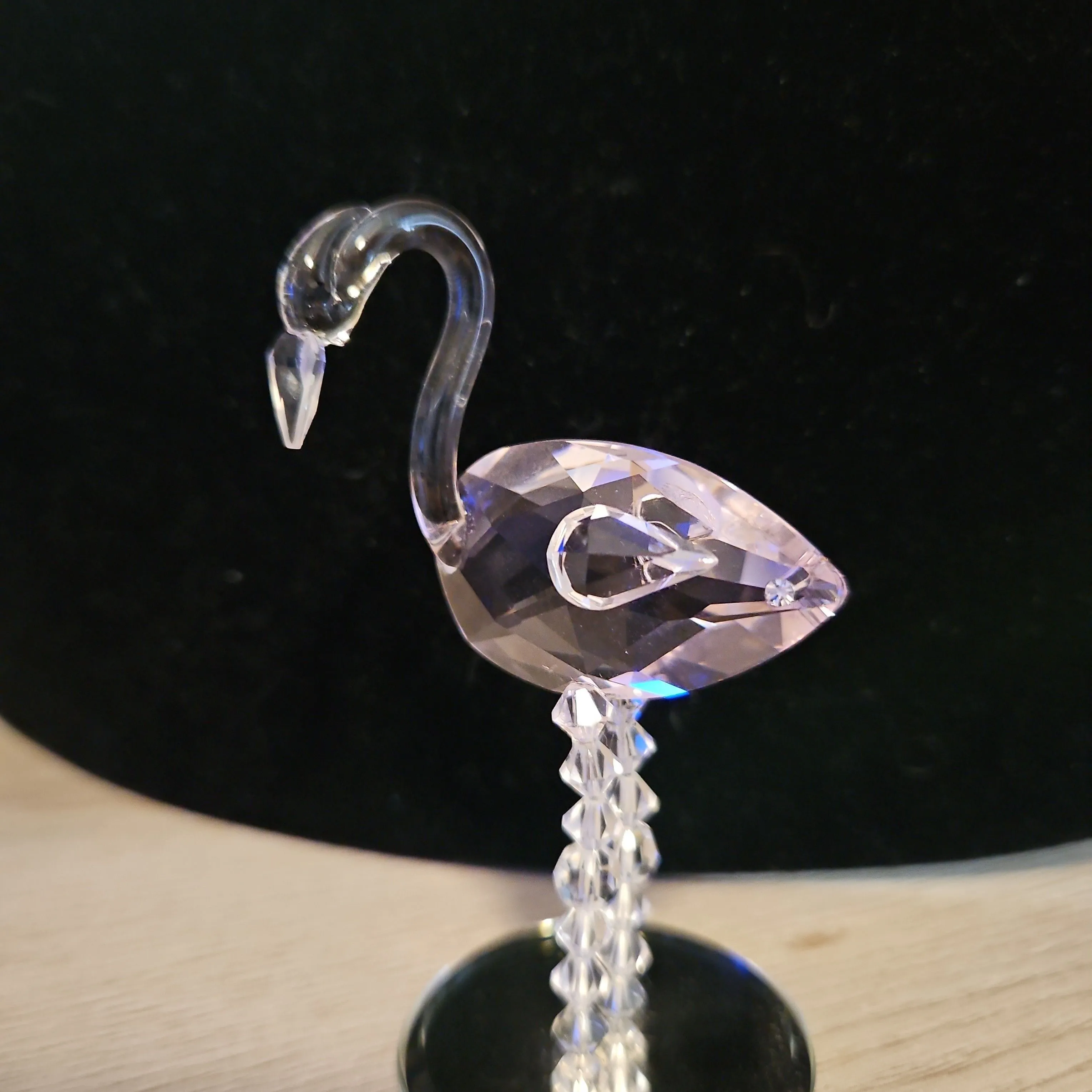 Product image for Crystal Figurine - Pink Flamingo