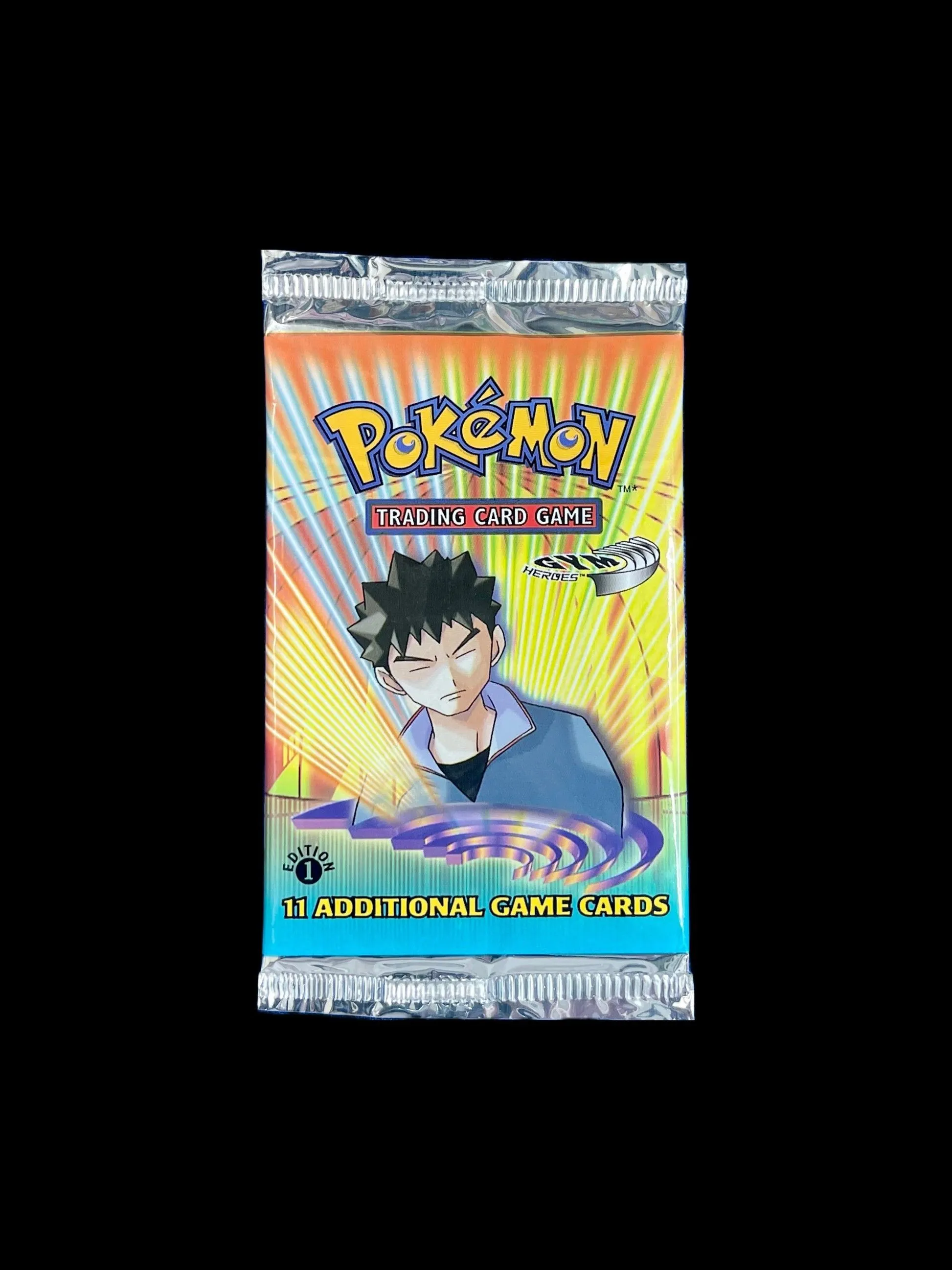 Product image for 1st Edition Gym Heroes Booster Pack (GUARANTEED HOLO)