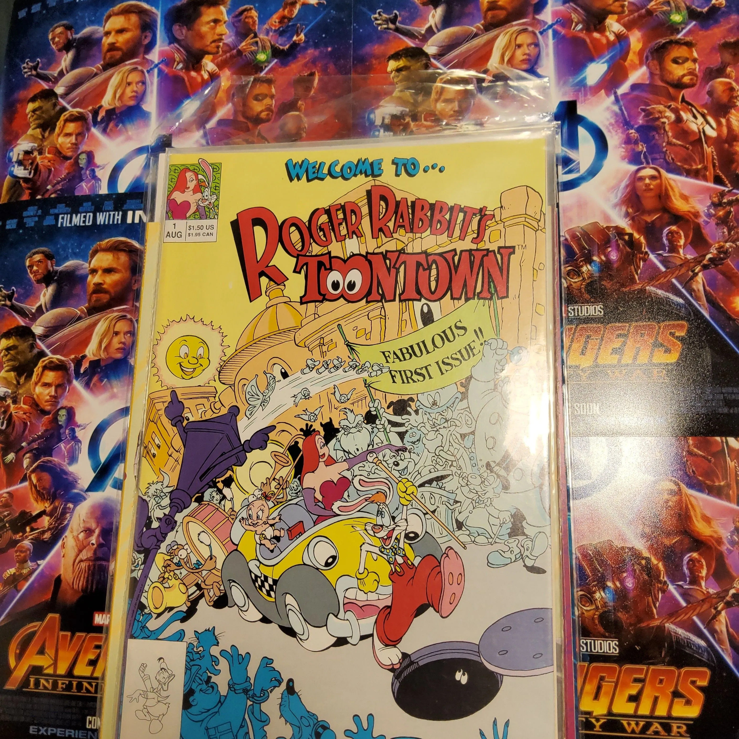Product image for Roger Rabbit's Toontown # 1 Walt Disney Comics Aug 1991