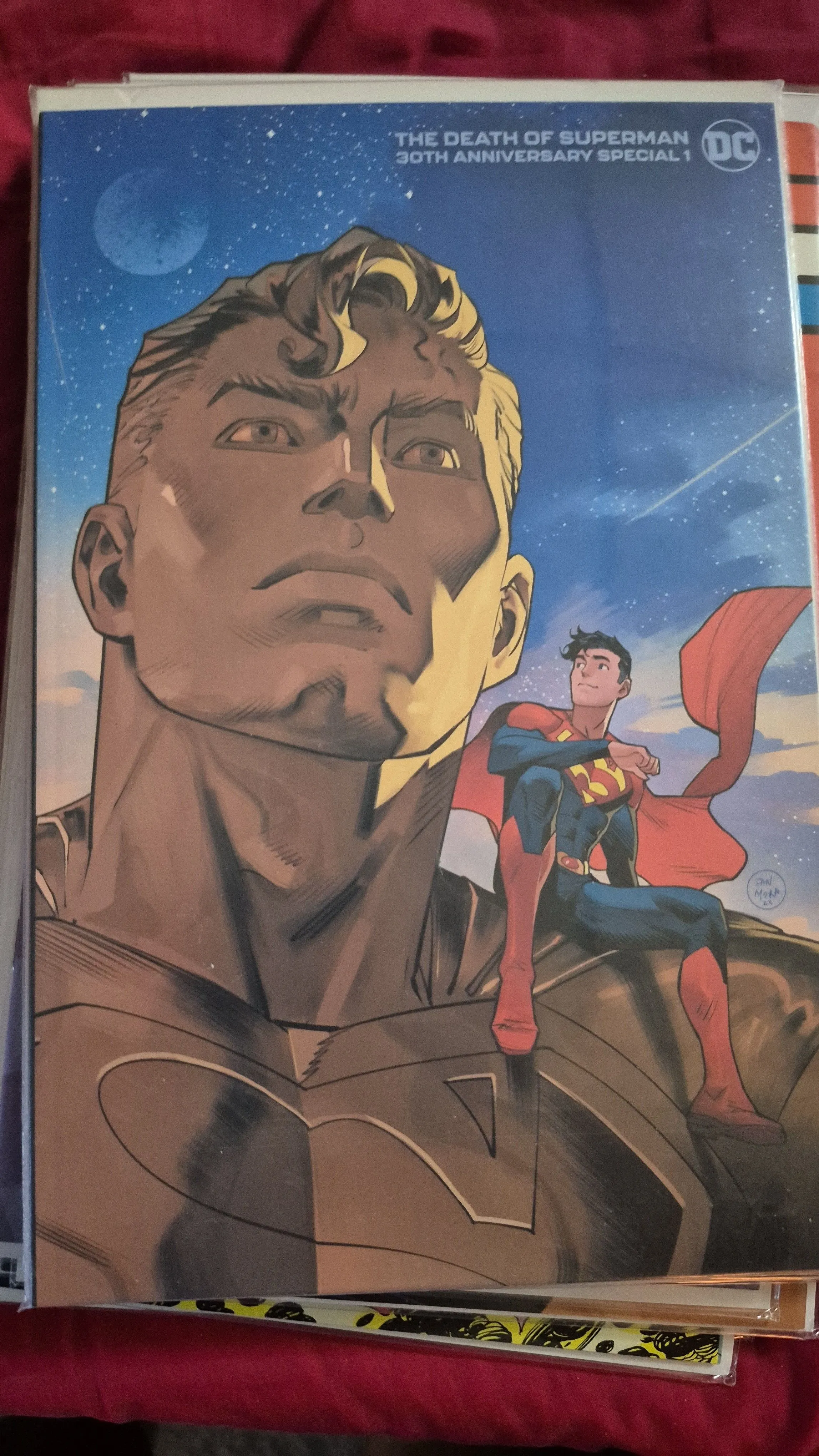 Product image for Death of Superman 30th Anniversary Special 1D Mora Variant