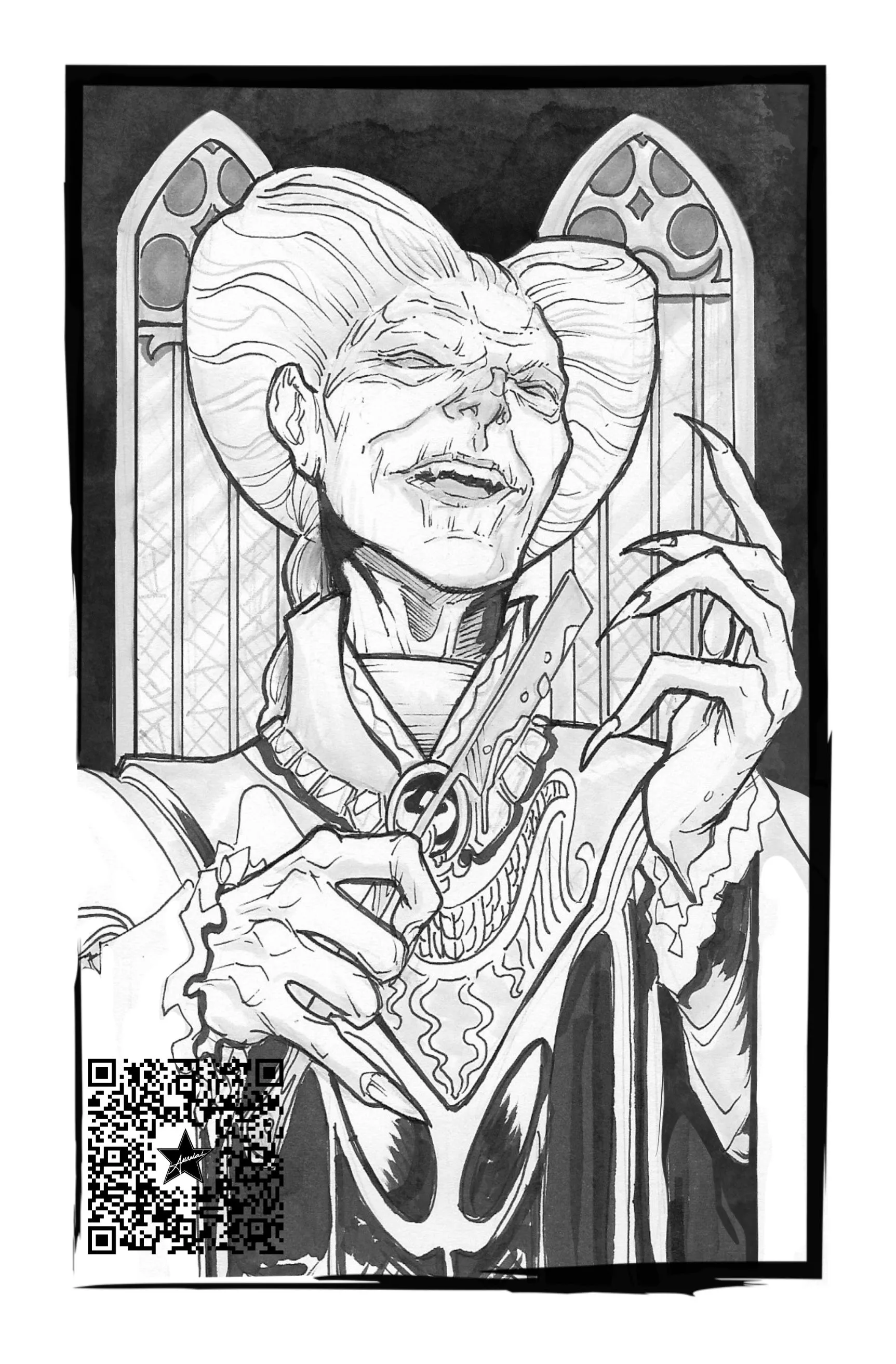 Product image for Count Dracula Print