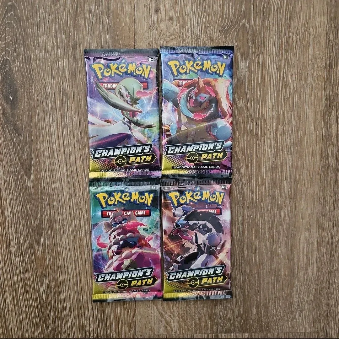 Product image for 4x Champion's Path Booster Packs - Artwork set - Mint