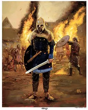 Product image for Vikings  8"x10" giclée print