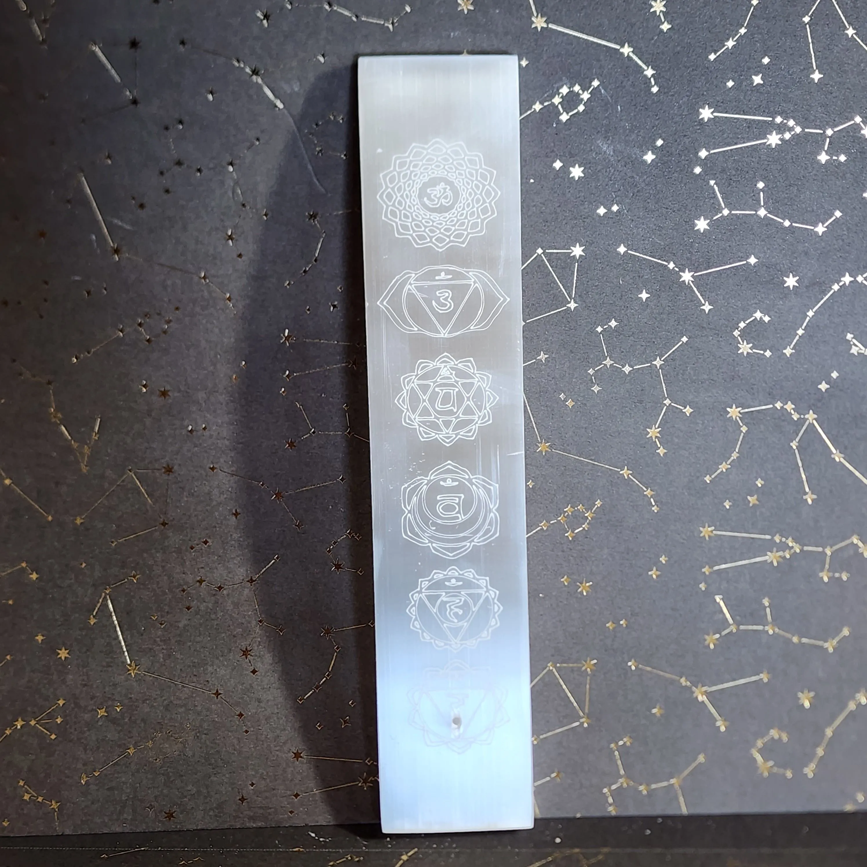 Product image for 20cm SELENITE INCENSE HOLDER