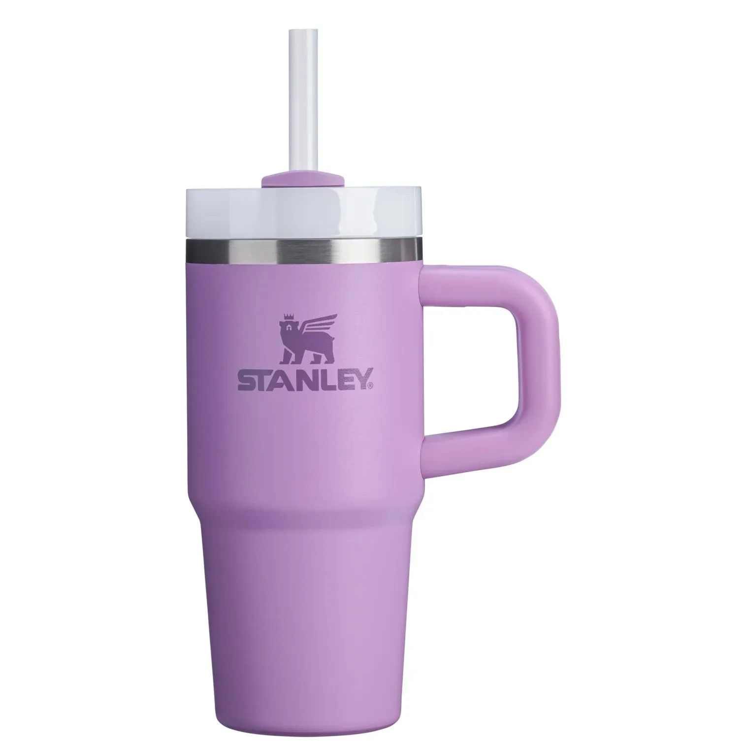 Product image for NEW Stanley 14 oz. Quencher H2.0 FlowState Tumbler w/ Handle - Lilac