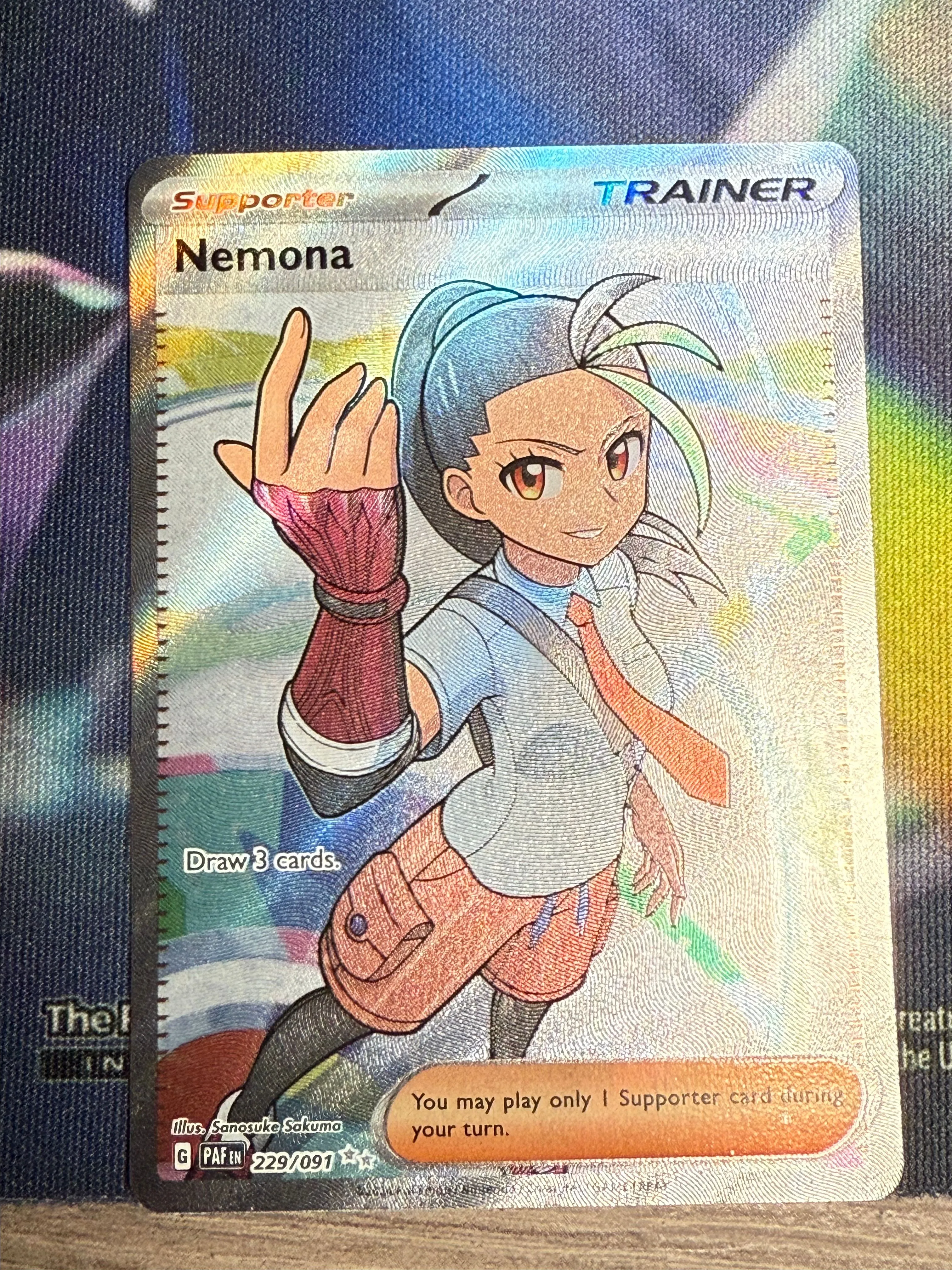 nemona pokemon card Buy Nemona | Scarlet & Violet main image 0