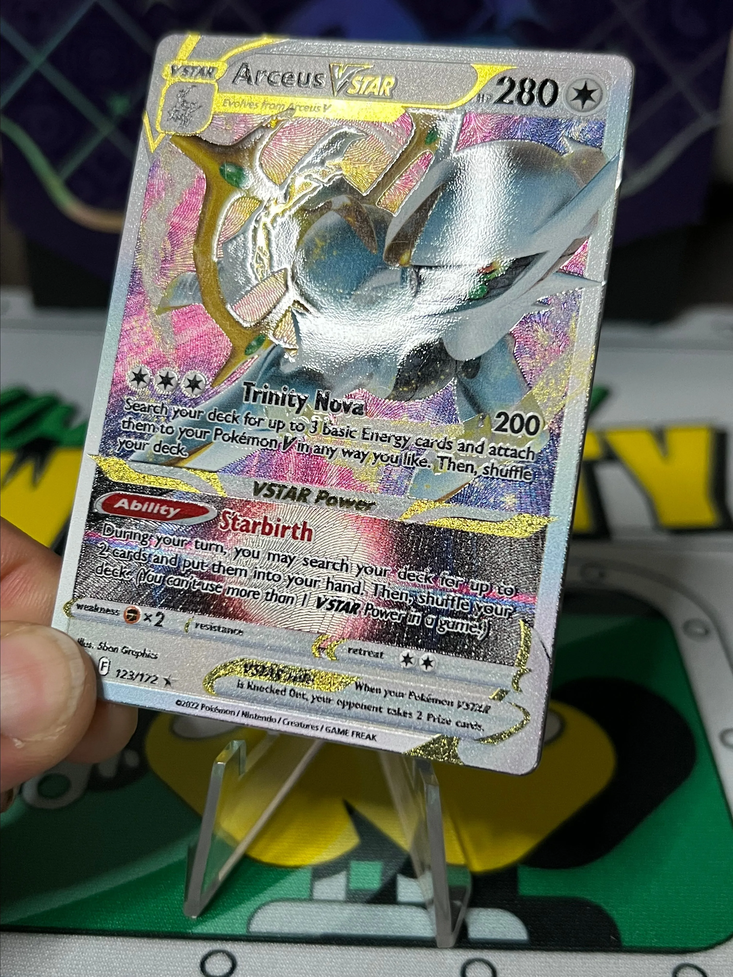 arceus v star pokemon card value Amazon.com: Arceus VSTAR - 176/172