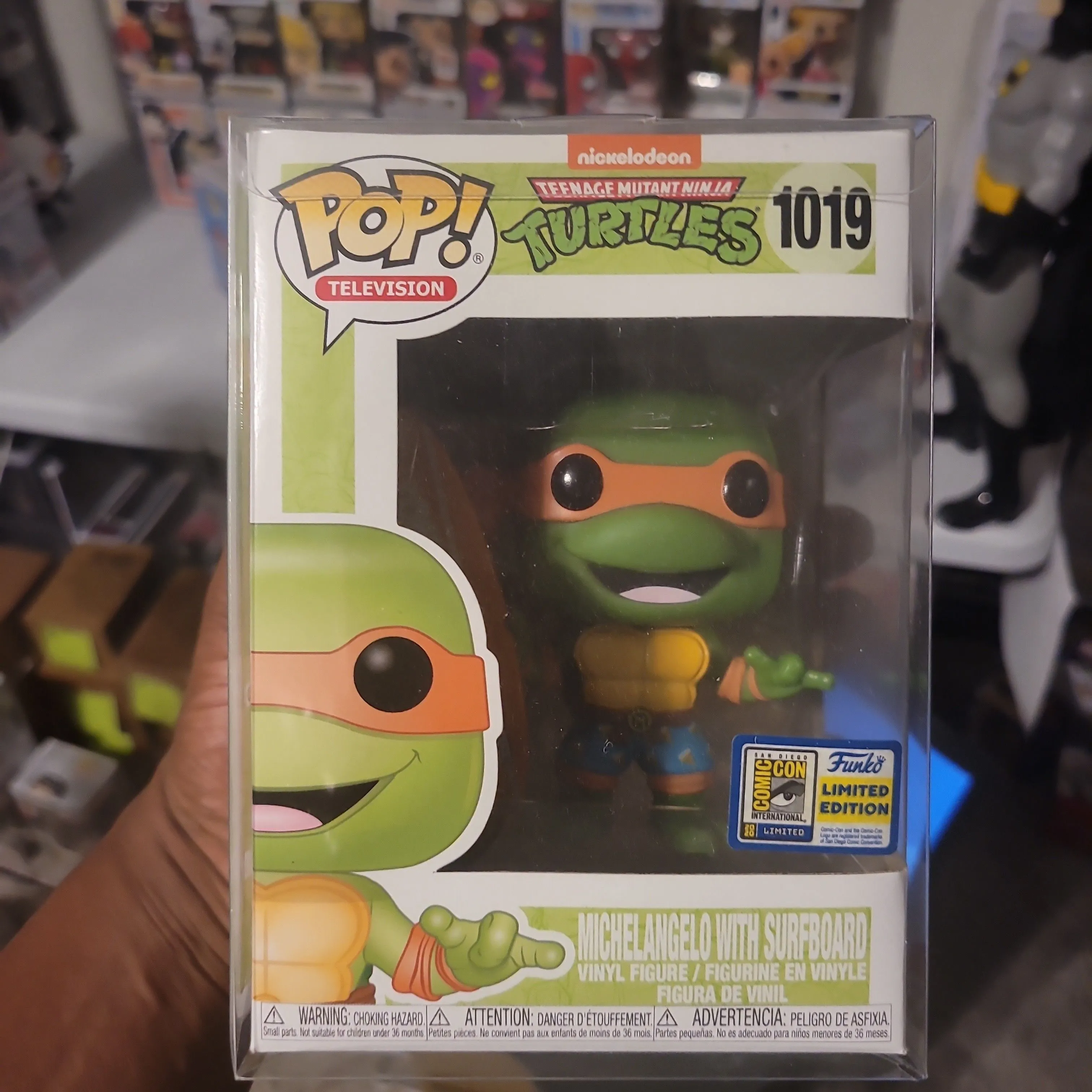 Product image for Michelangelo with Surfboard [SDCC]