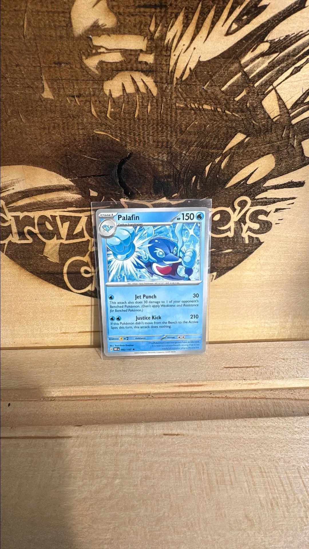 Product image for Palafin #62 Pokemon Obsidian Flames
