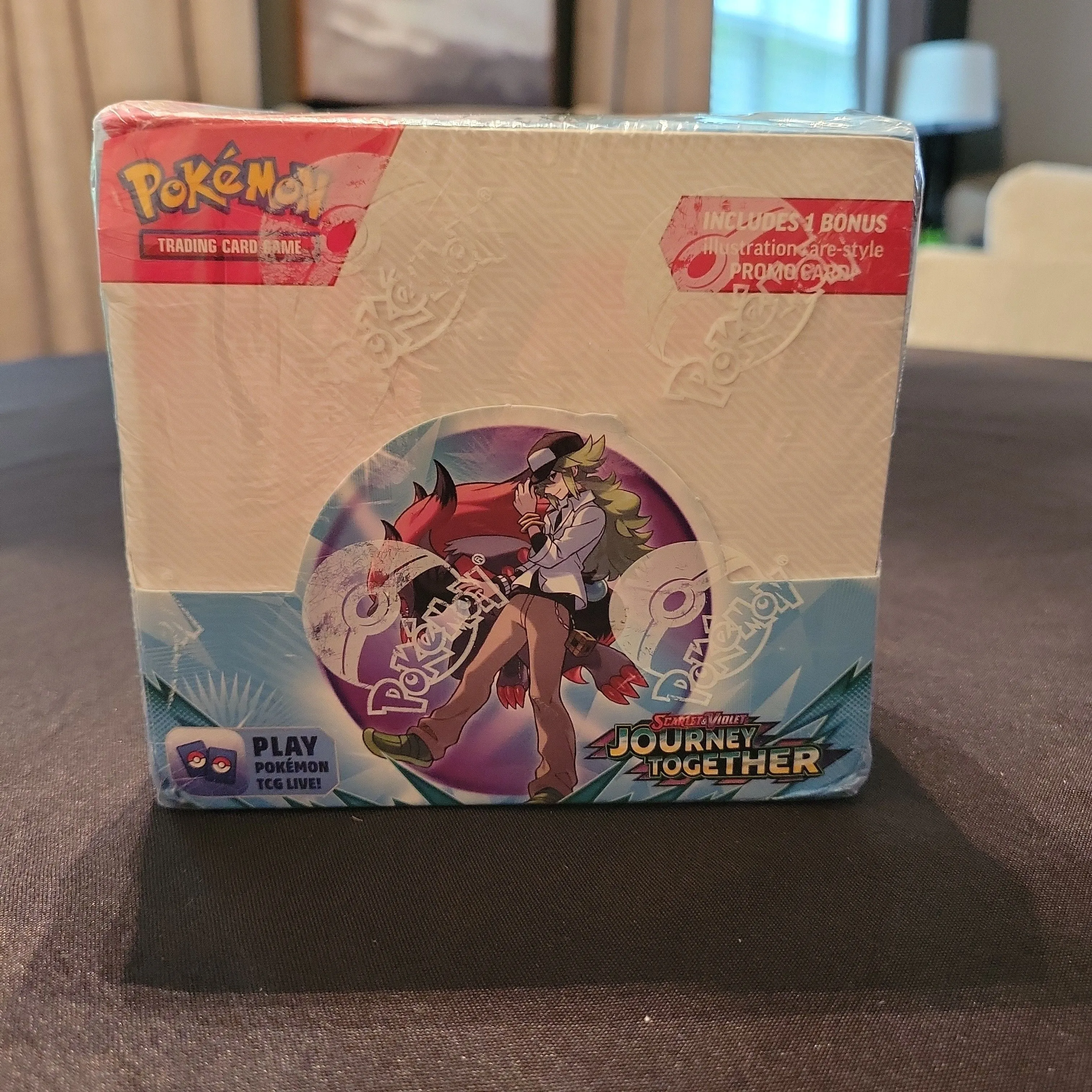 pokemon tcg journey together enhanced booster box Pokemon Cards SV9: Journey Together Enhanced Booster Box Case – GuuBuu Hobby main image 1