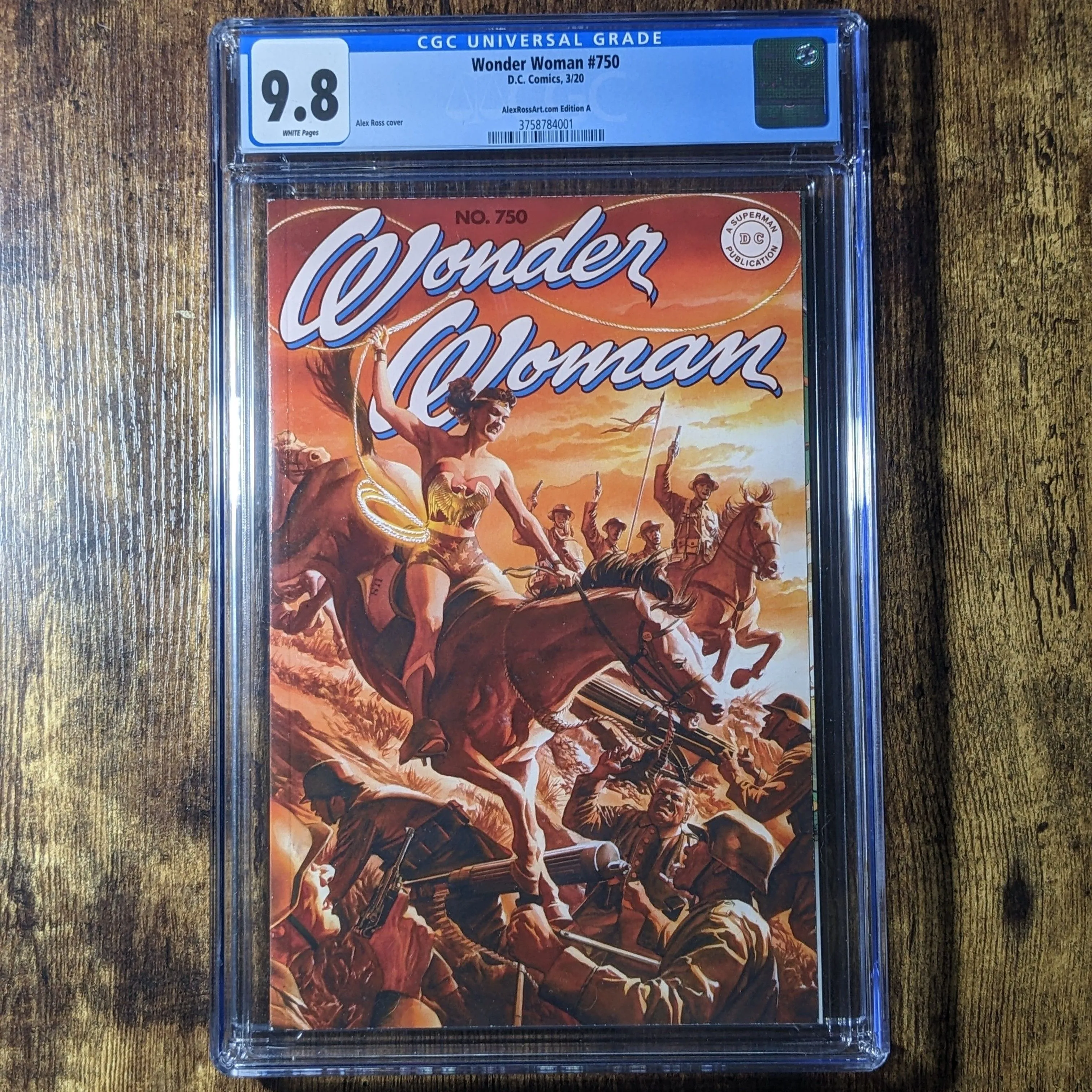 Product image for Wonder Woman #750 CGC 9.8