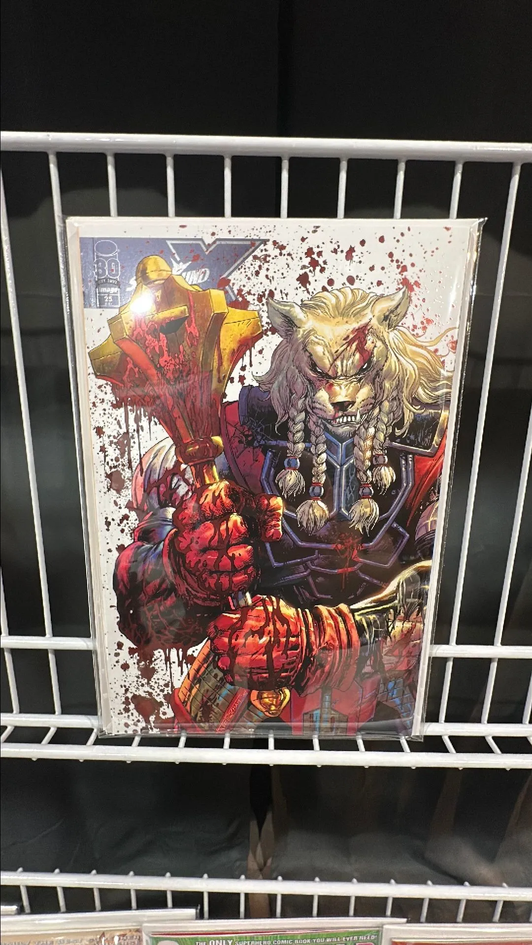 Product image for Skybound X #25 (2022) Whatnot Foil Edition - Battle Damage Battle Beast