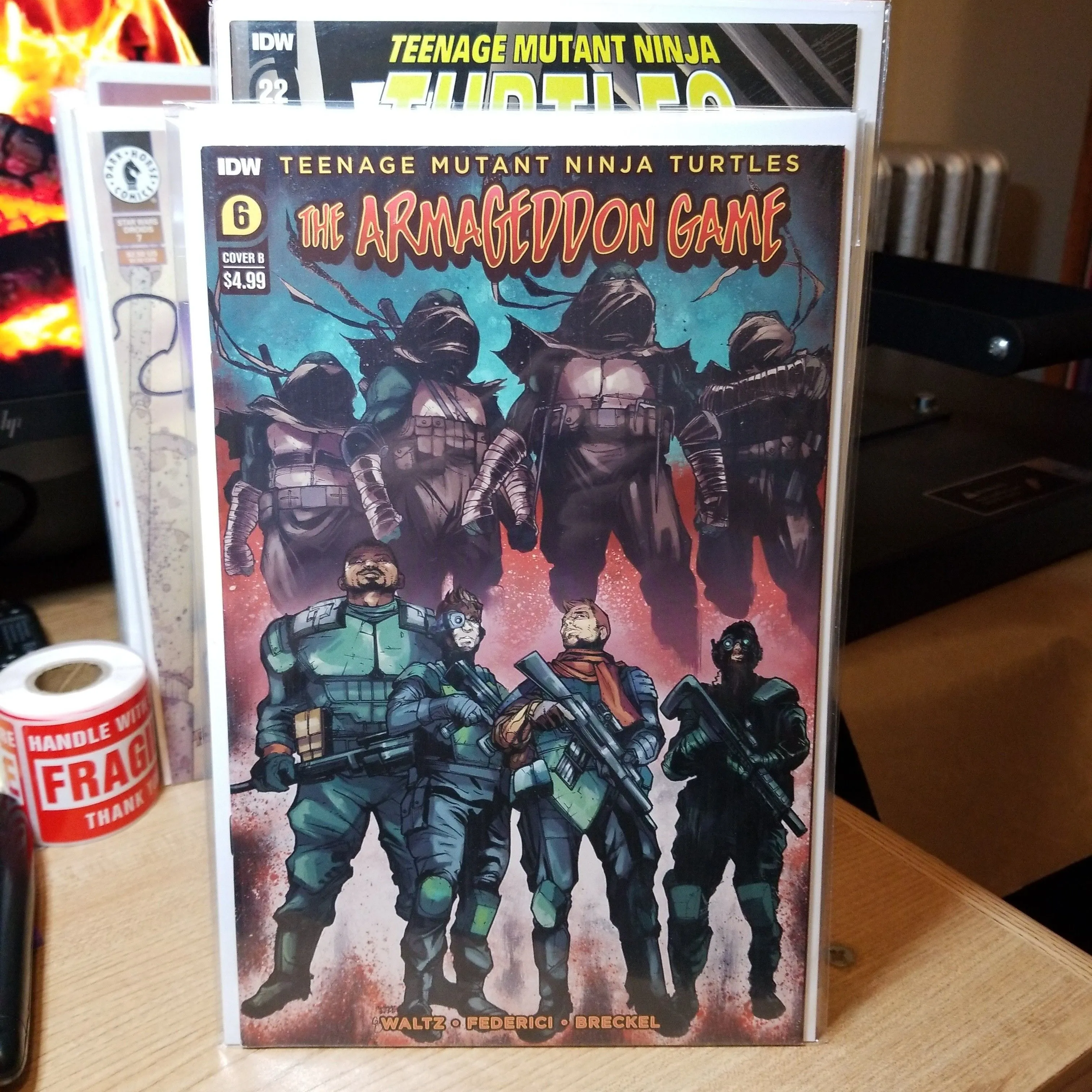 Product image for turtles the Armageddon Game #6b