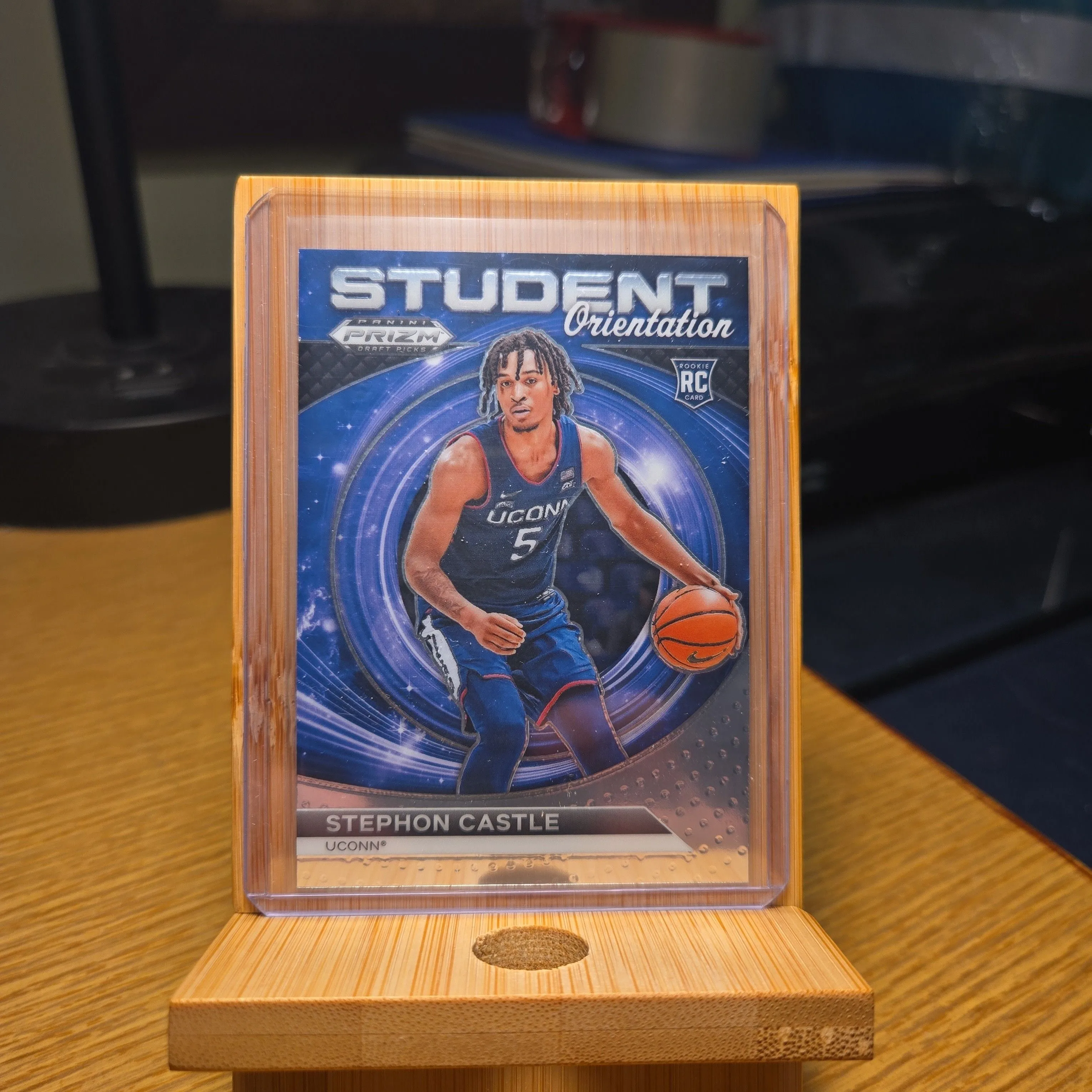 Product image for 2024 Panini Prizm Draft Picks Student Orientation Stephon Castle RC 