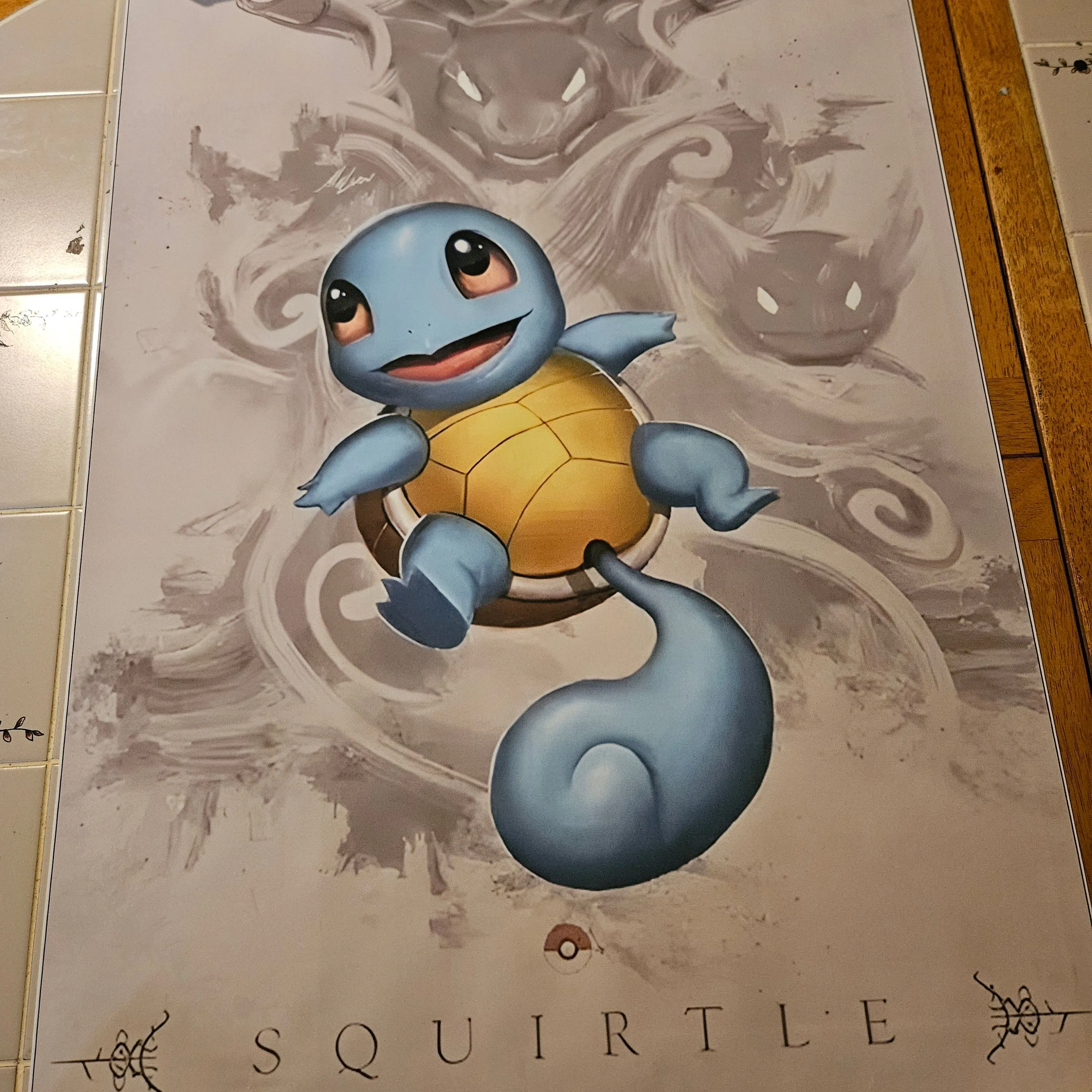 Product image for Jumbo Poster-Squirtle 