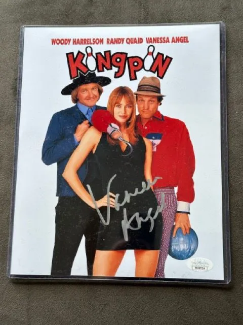 Product image for Vanessa Angel Kingpin Autograph JSA