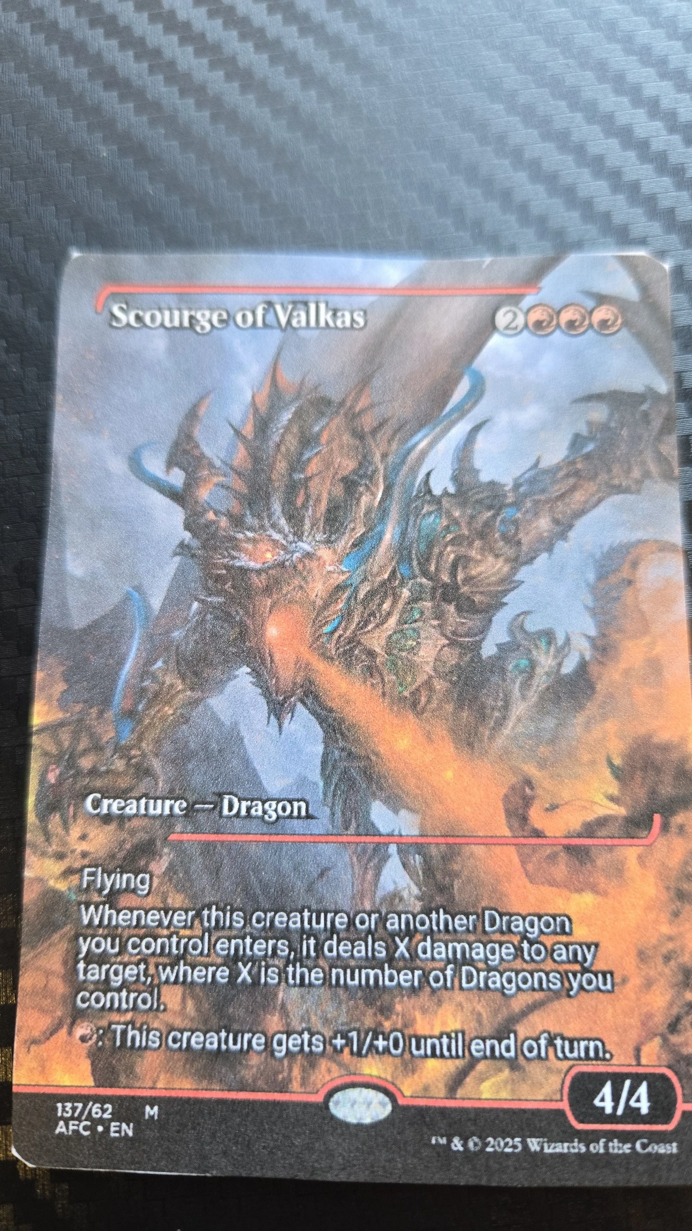 Product image for mtg Custom Alter- Scourge of Valkis  showcase 