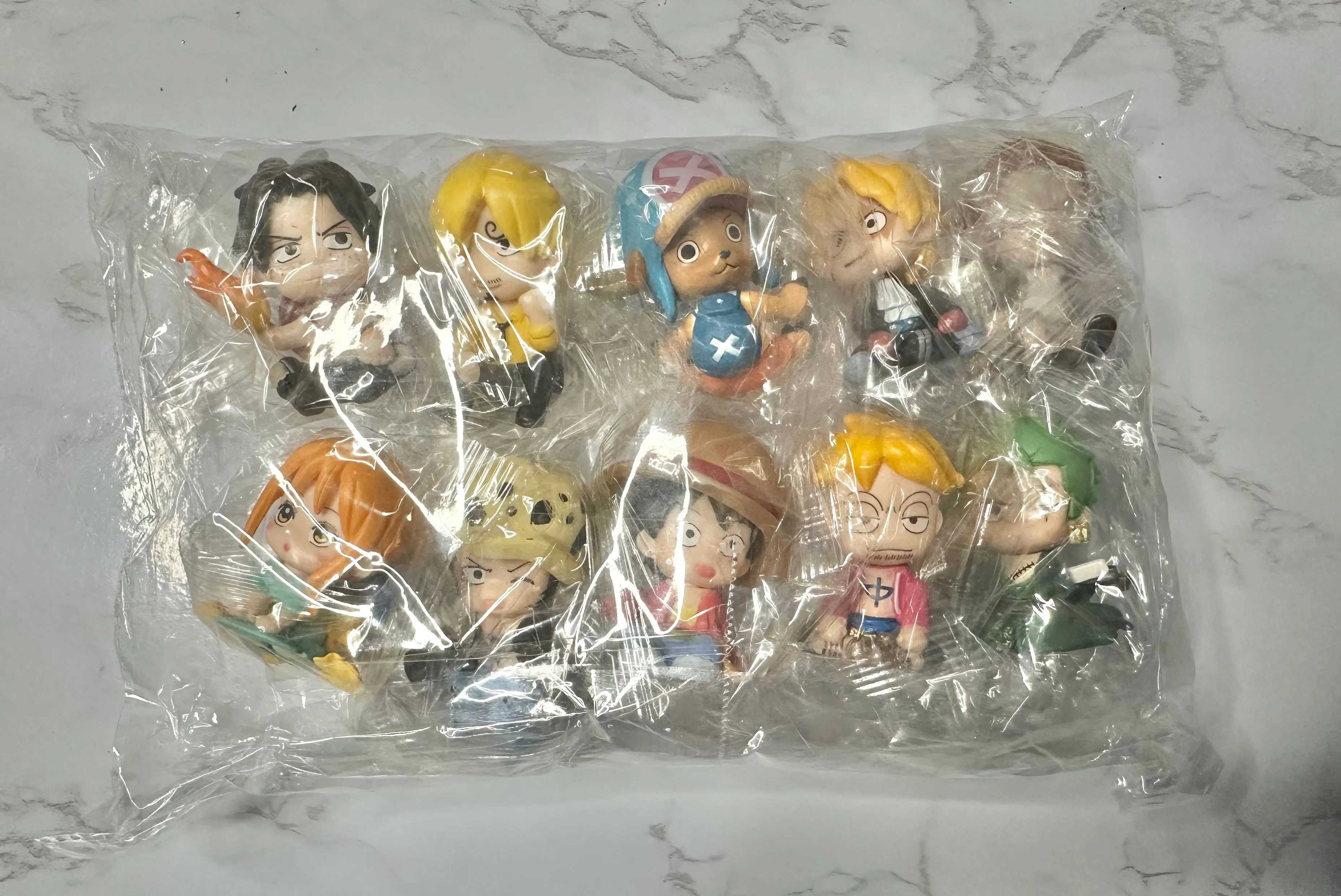 Product image for One Piece Figure Pen Toppers Set