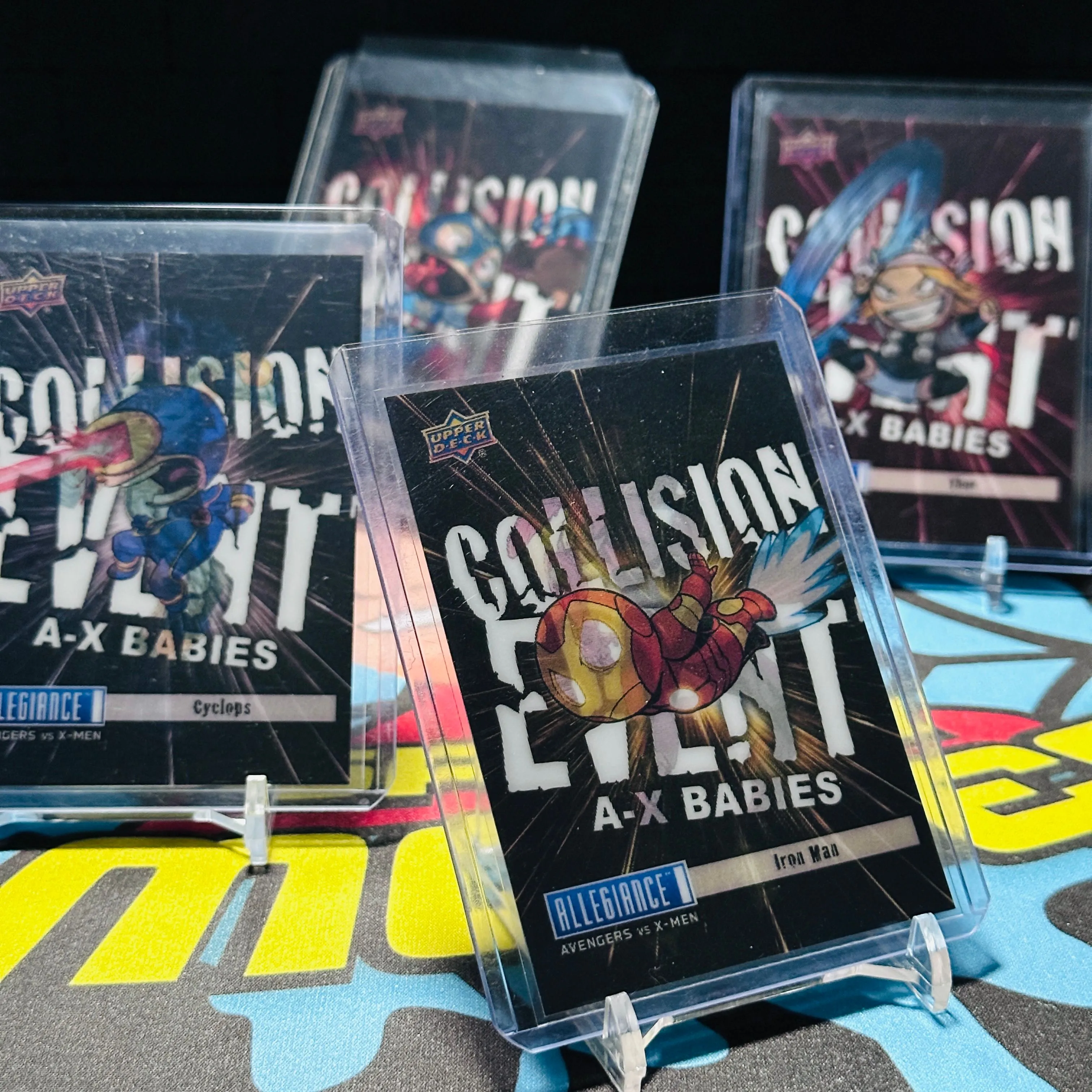 Product image for (1a) Allegiance Avengers vs X-Men Collision Event A-X Babies Lot of 4