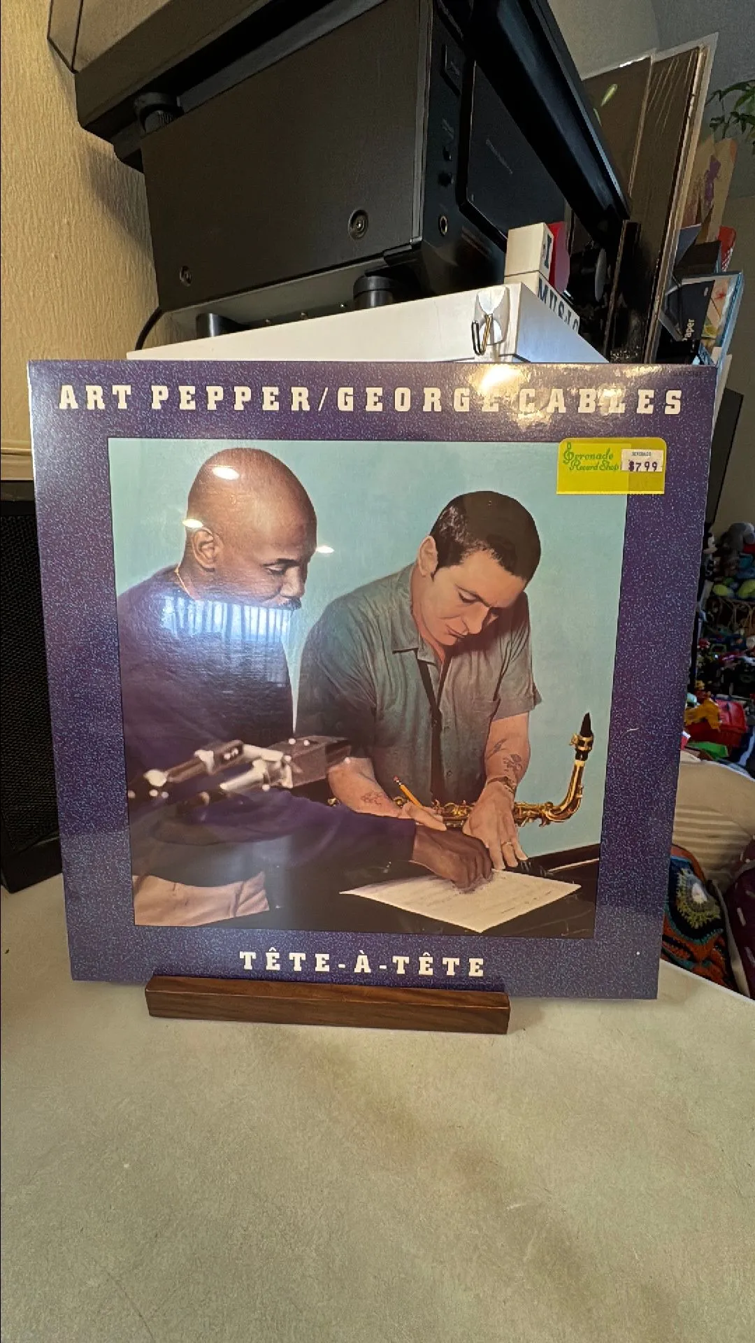 Product image for Art Pepper / George Cables - Tete A Tete SEALED
