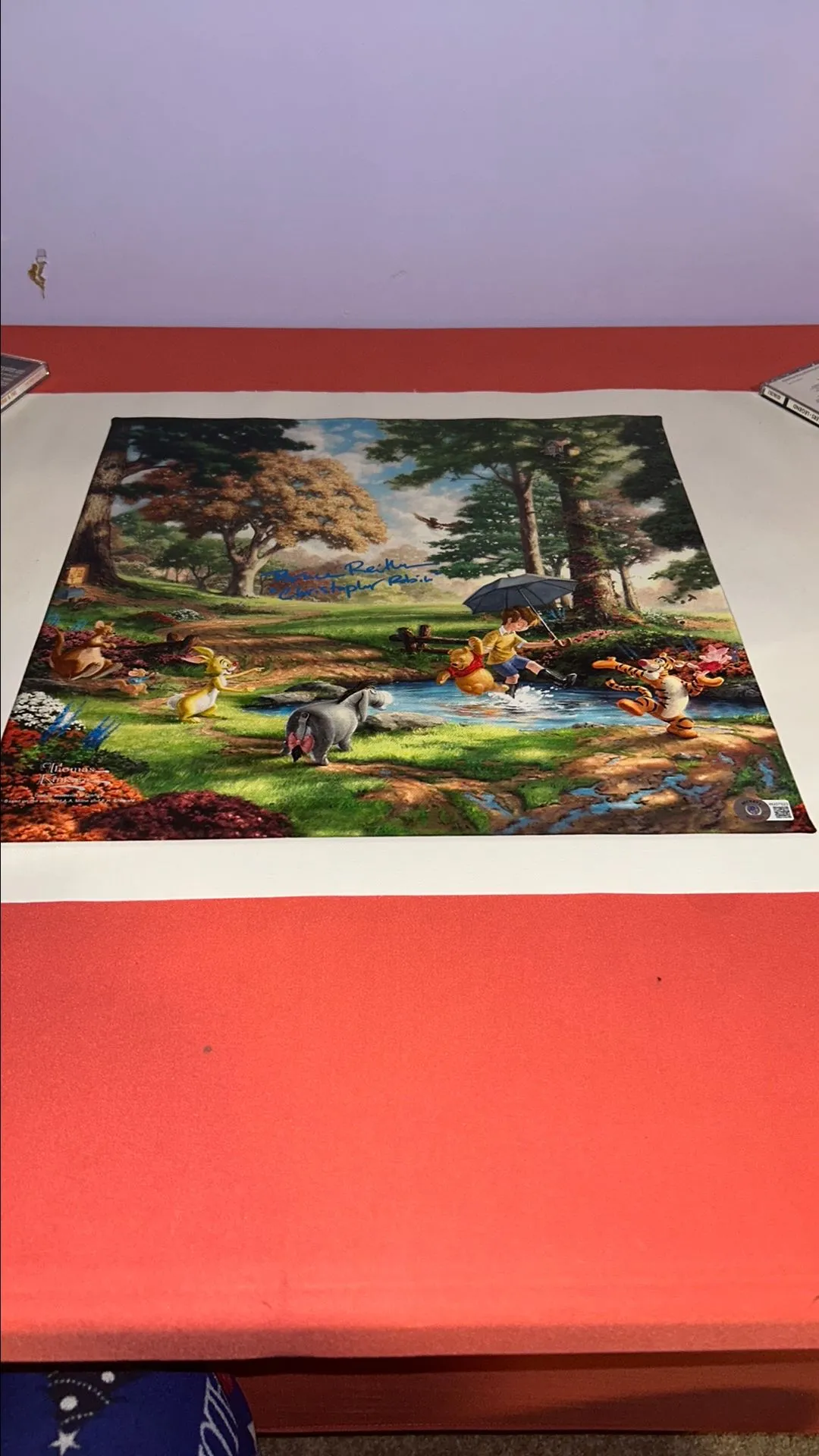 Product image for 18x24 Bruce Reitherman signed canvas
