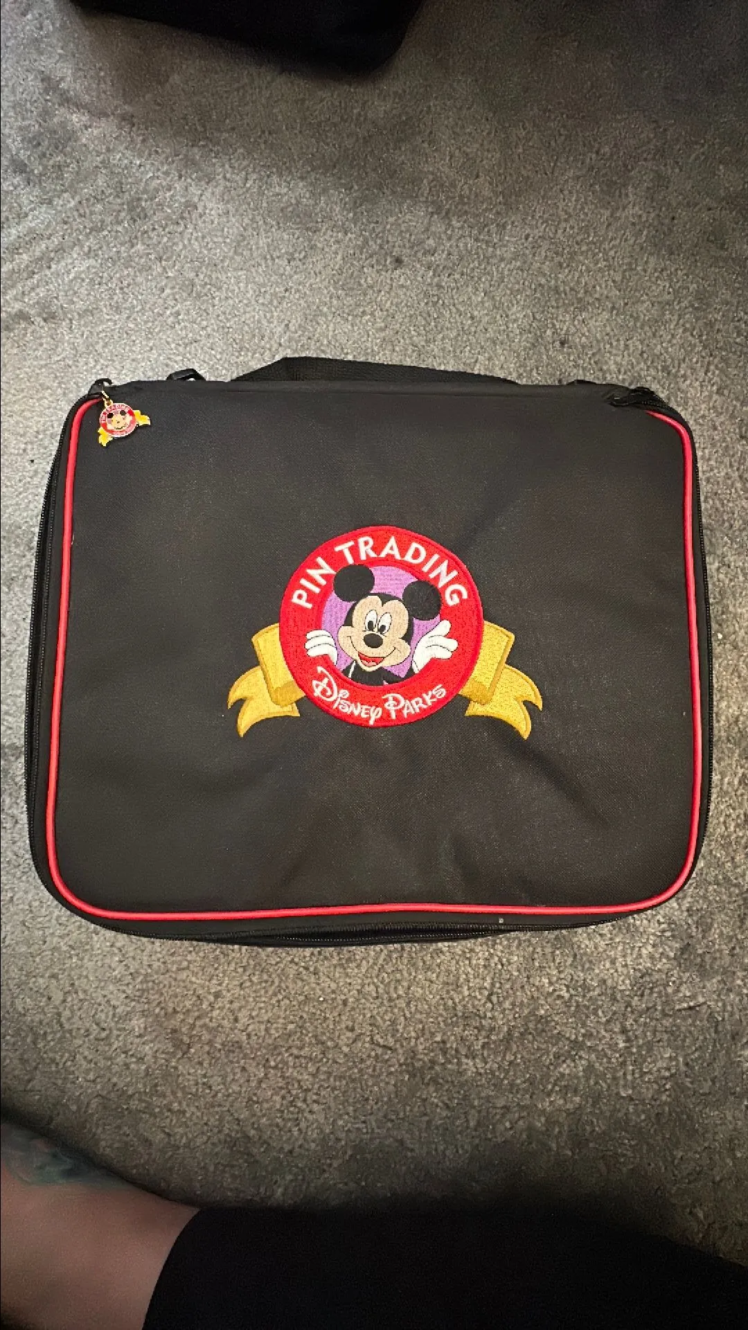 Product image for Pin Trading Disney Parks- Pin Bag, Used