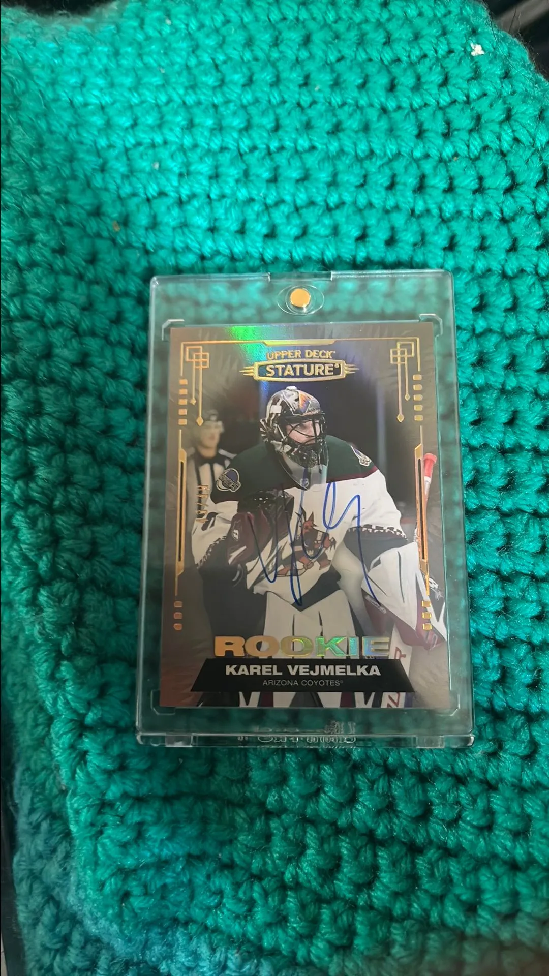 Product image for NHL KAREL VEJMELKA  Hard cover card
