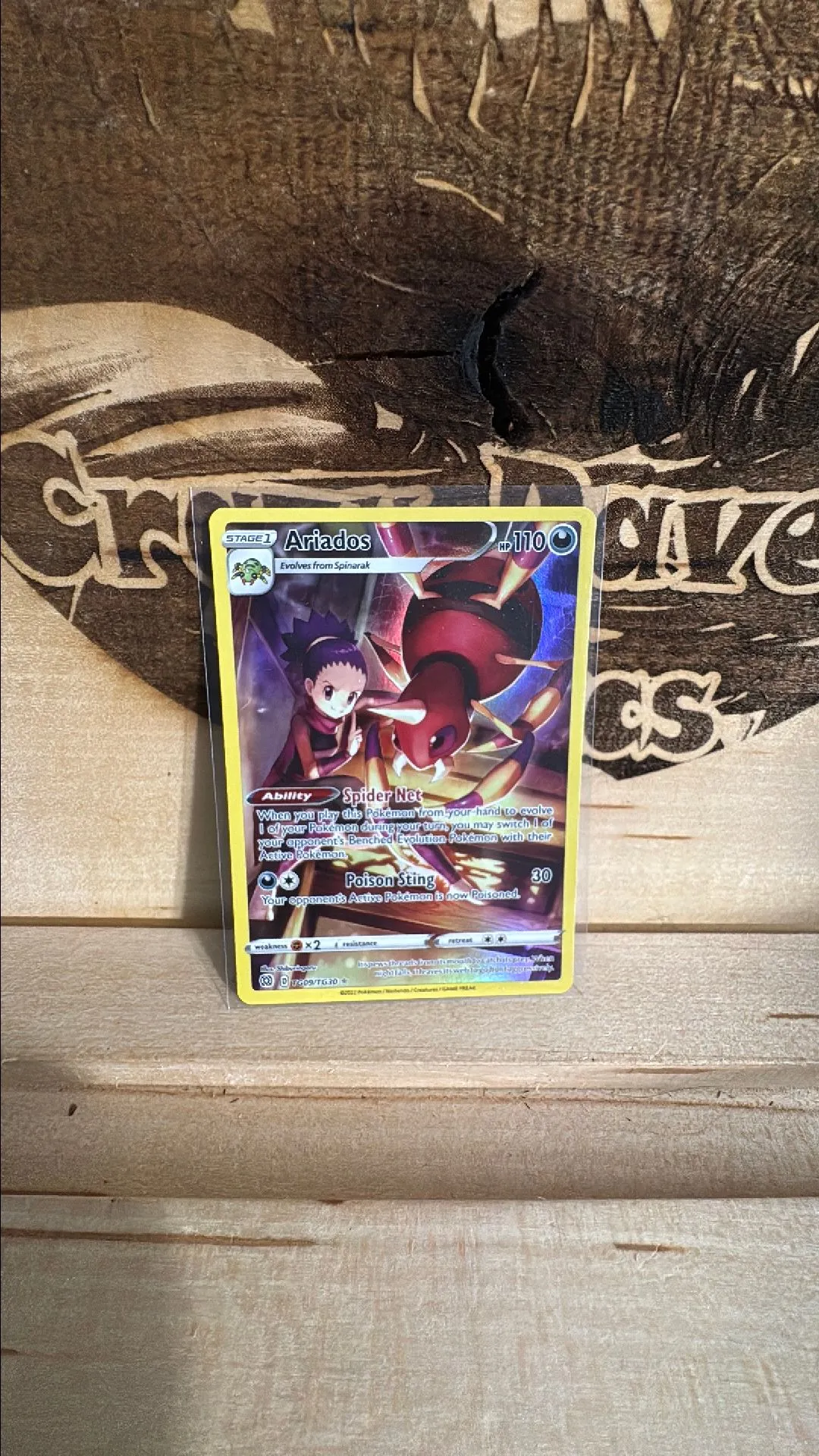 Product image for Ariados #TG09 Pokemon Brilliant Stars