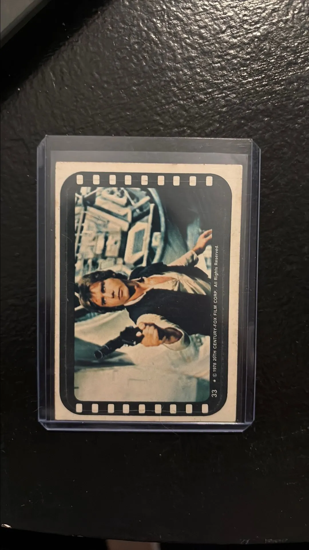 Product image for Han Solo 1977 Topps Sicker Star Ward Card #33
