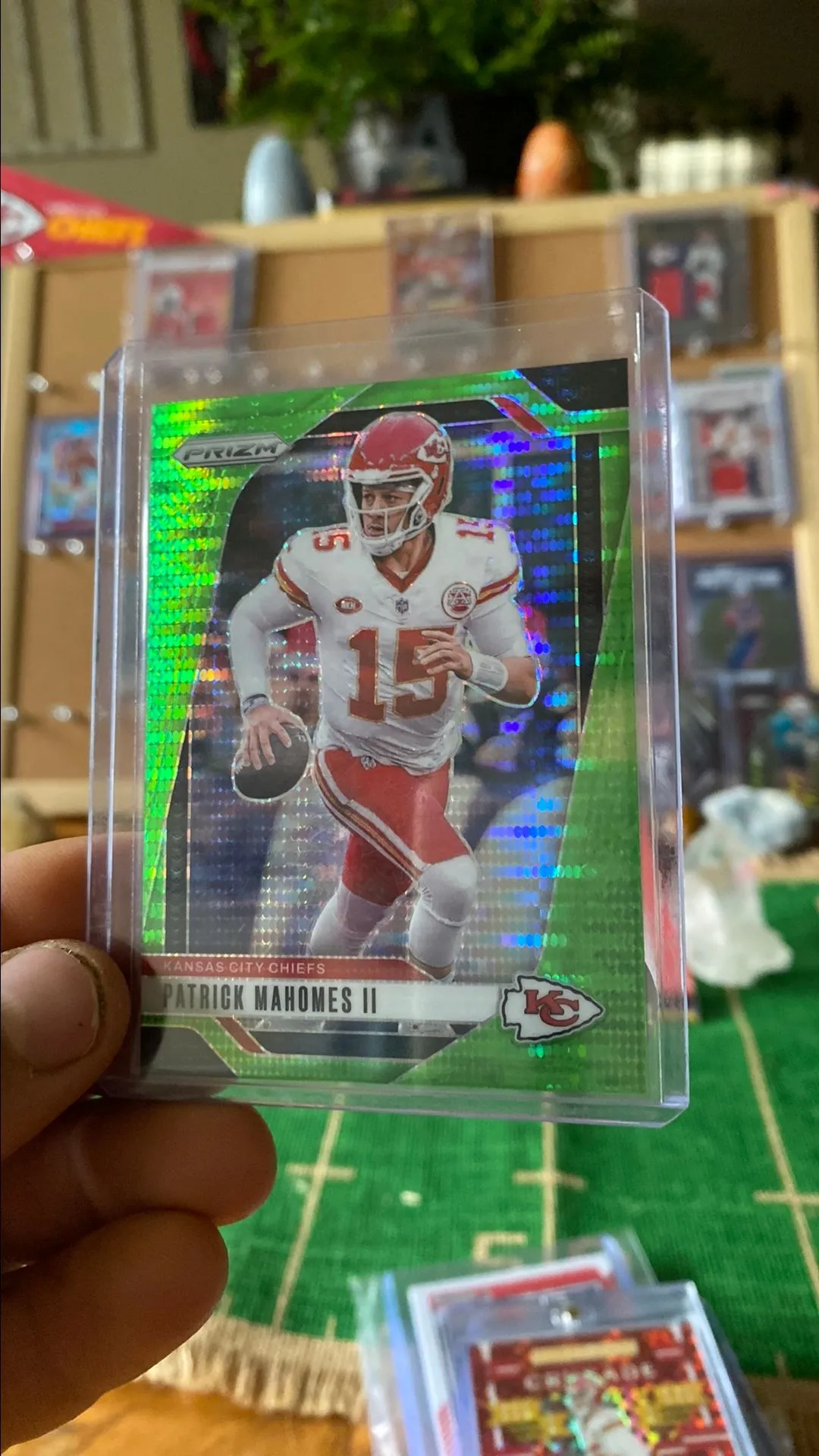Product image for Patrick Mahomes Green Pulsar