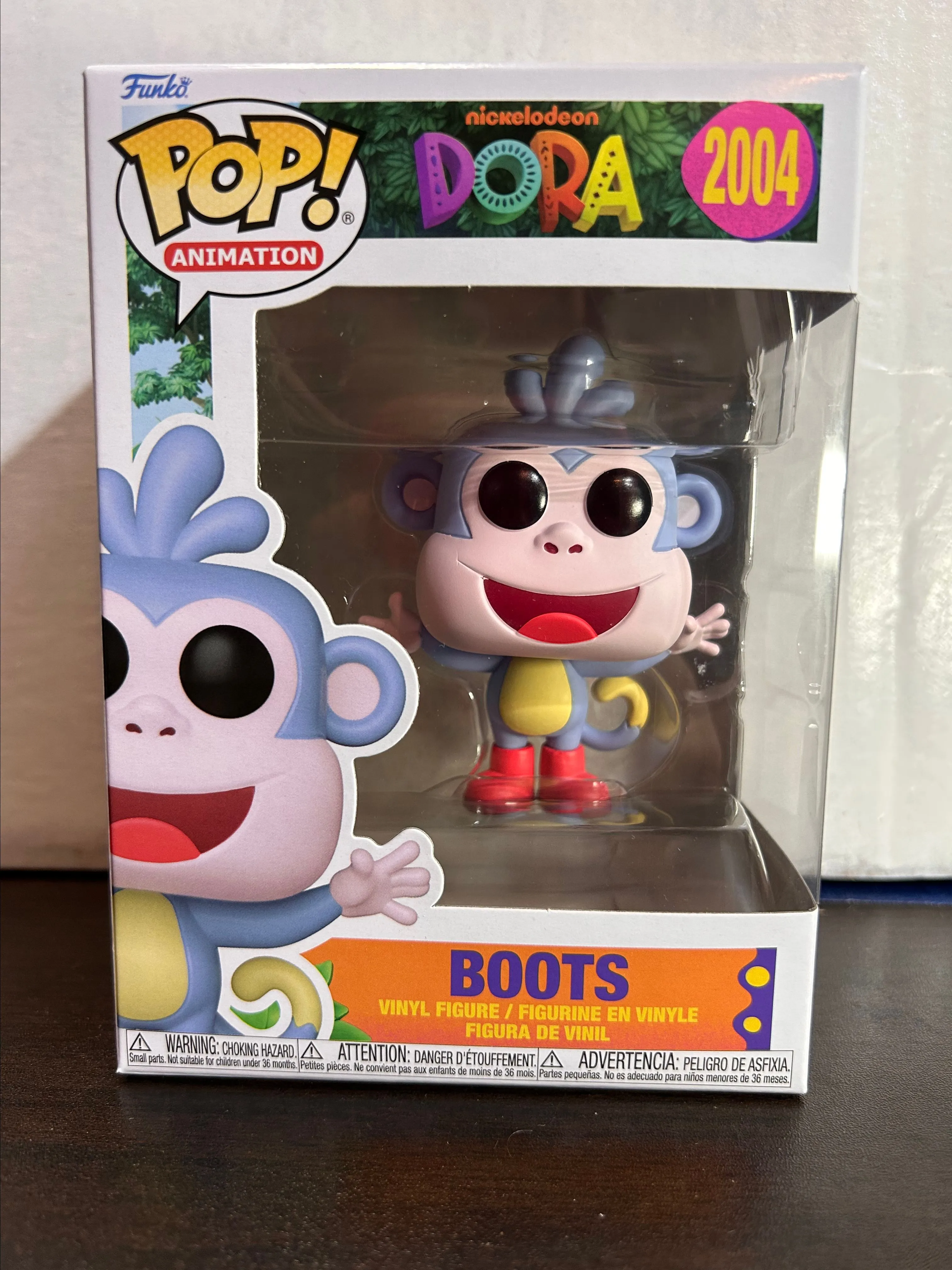 Product image for Boots Dora The Explorer Nickelodeon Animation Funko Pop 2004 With Protector