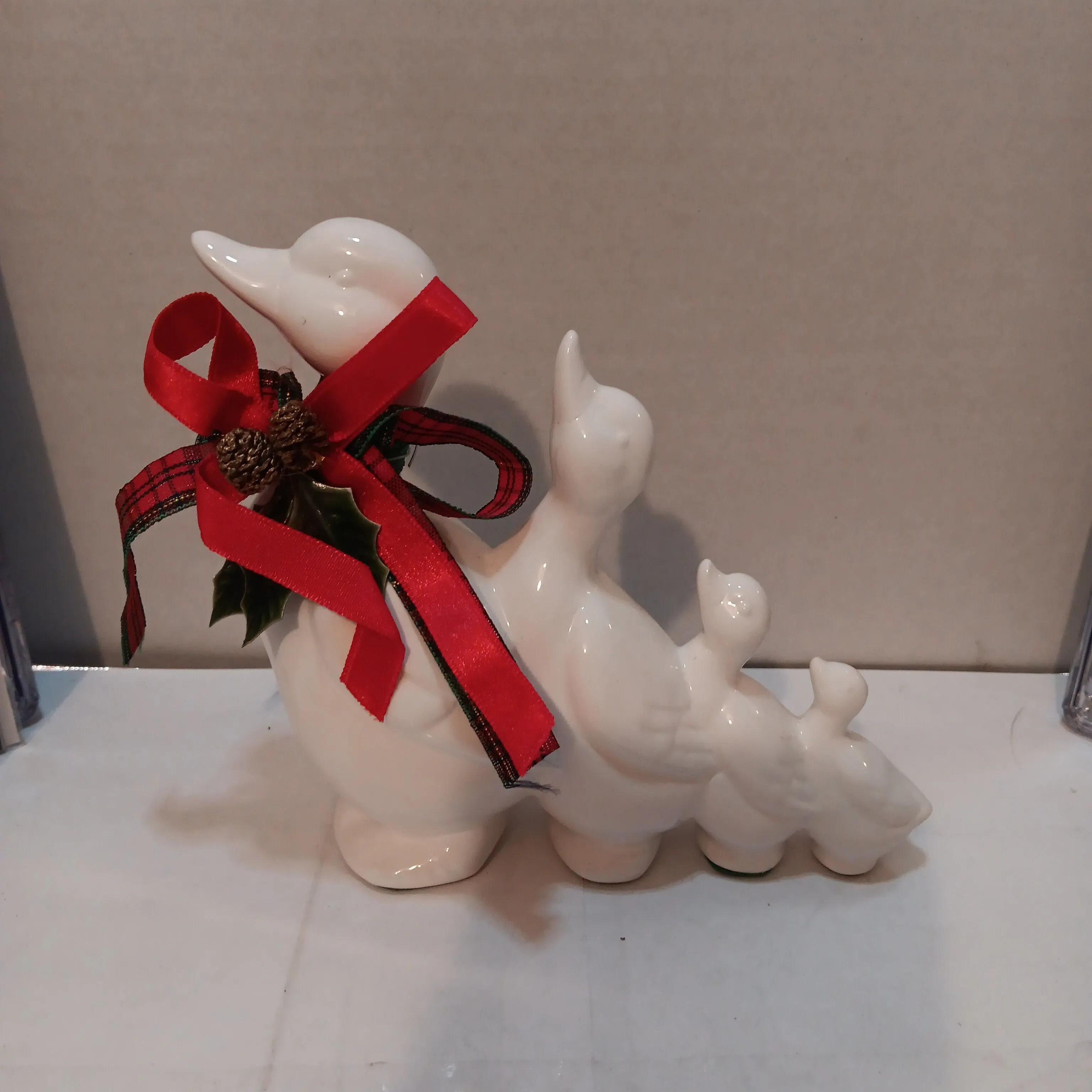 Product image for Flambro Ceramic Christmas Goose Family 
