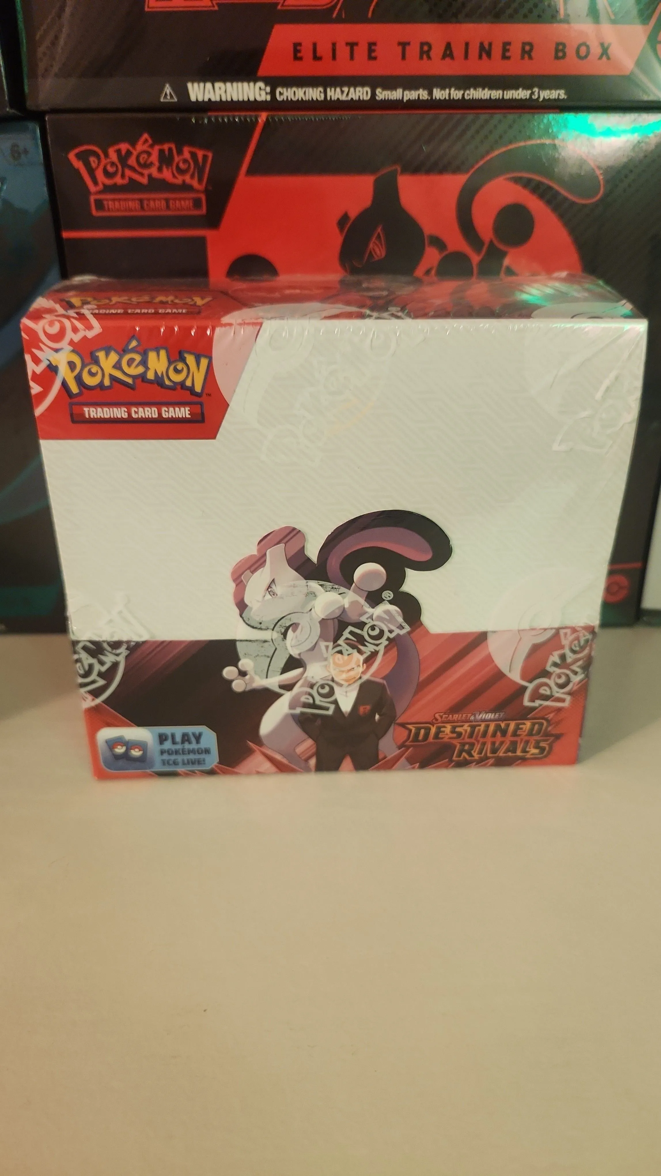 destined rivals booster box english Pokémon TCG Scarlet & Violet Destined Rivals Booster Box – English –  Ventura Games main image 1