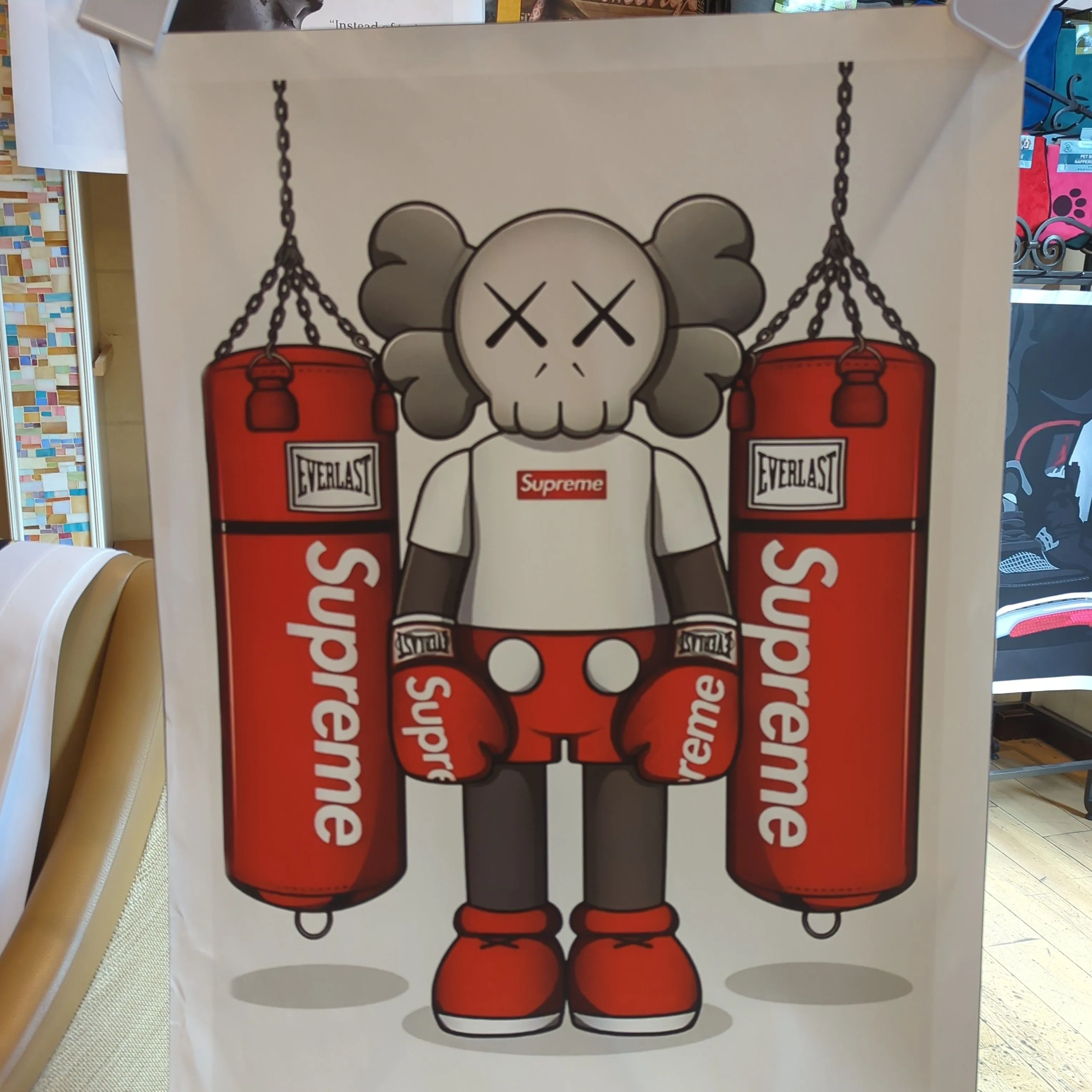 Product image for supreme inspired canvas prints