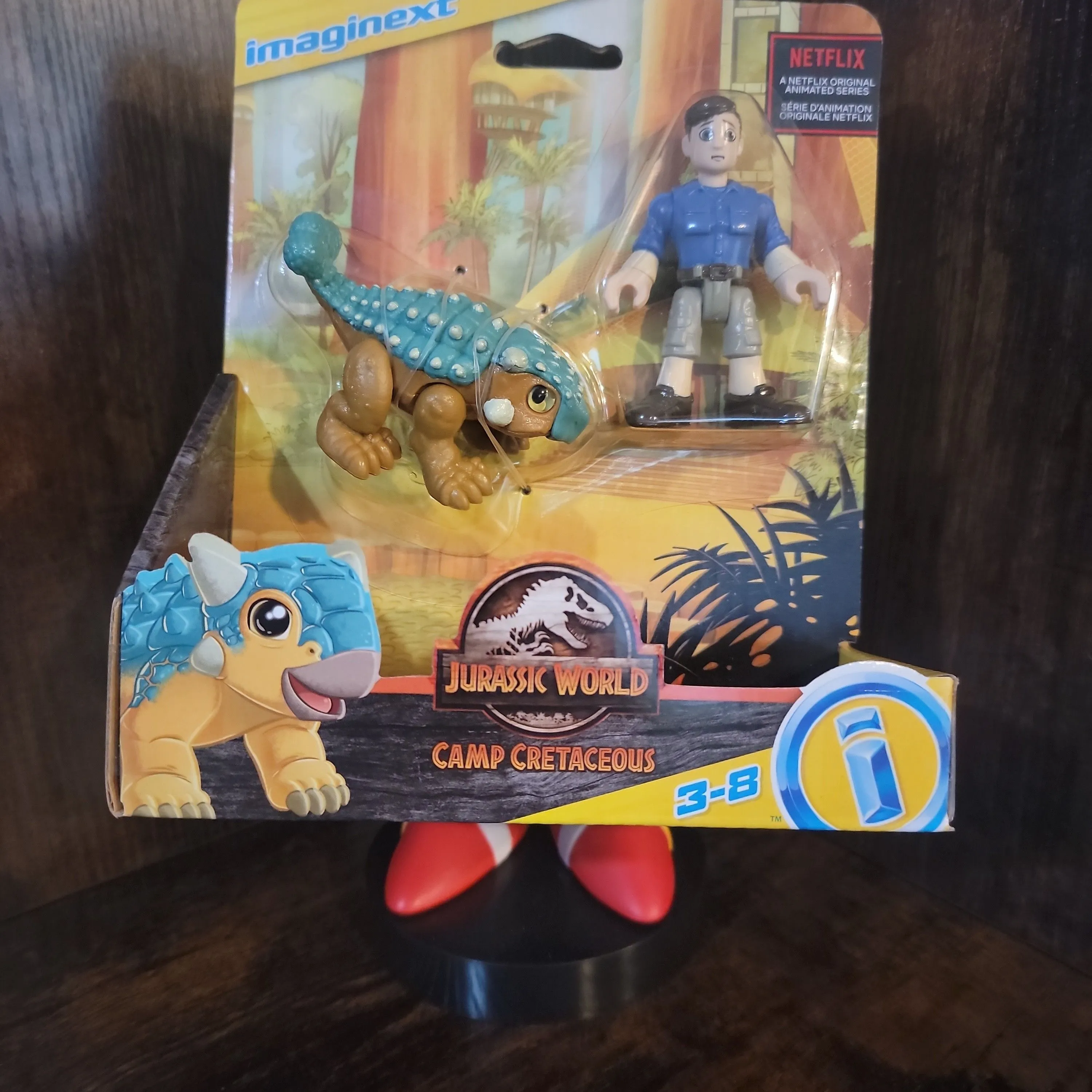 Product image for Toys: Jurassic World Camp Cretaceous Ankyolsaurus Set