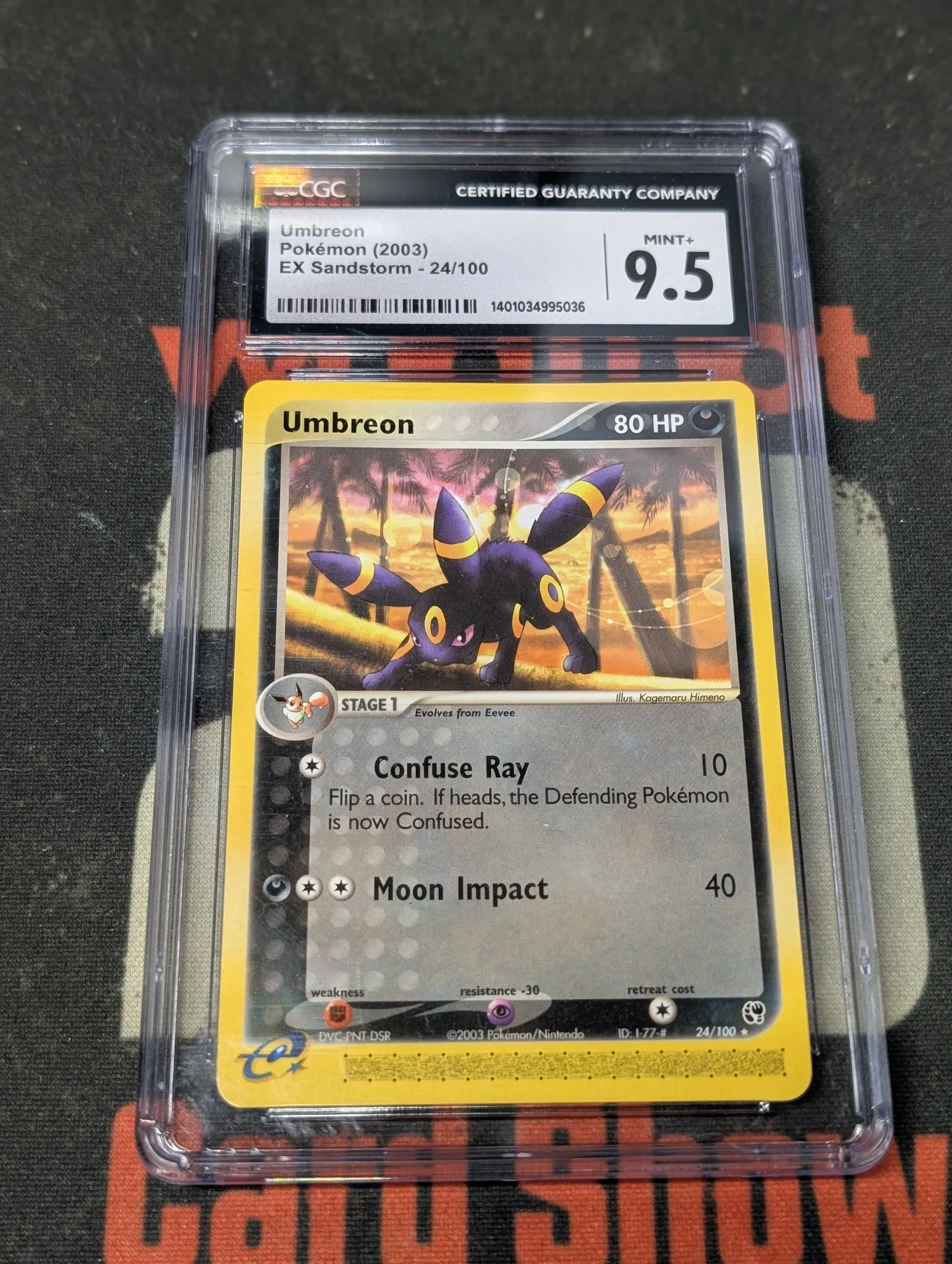 Product image for PKM - Slab - CGC 9.5 Umbreon