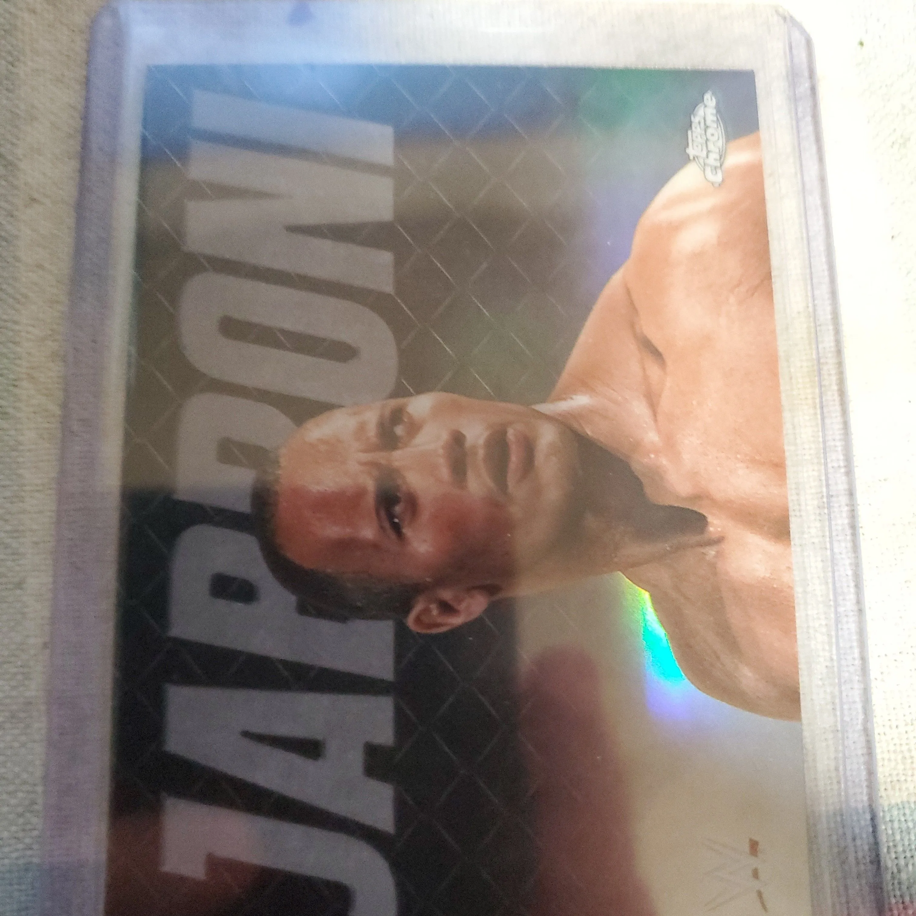 Product image for The Rock 2025 Topps Chrome WWE Persona "Jabroni"  SSP Case Hit 