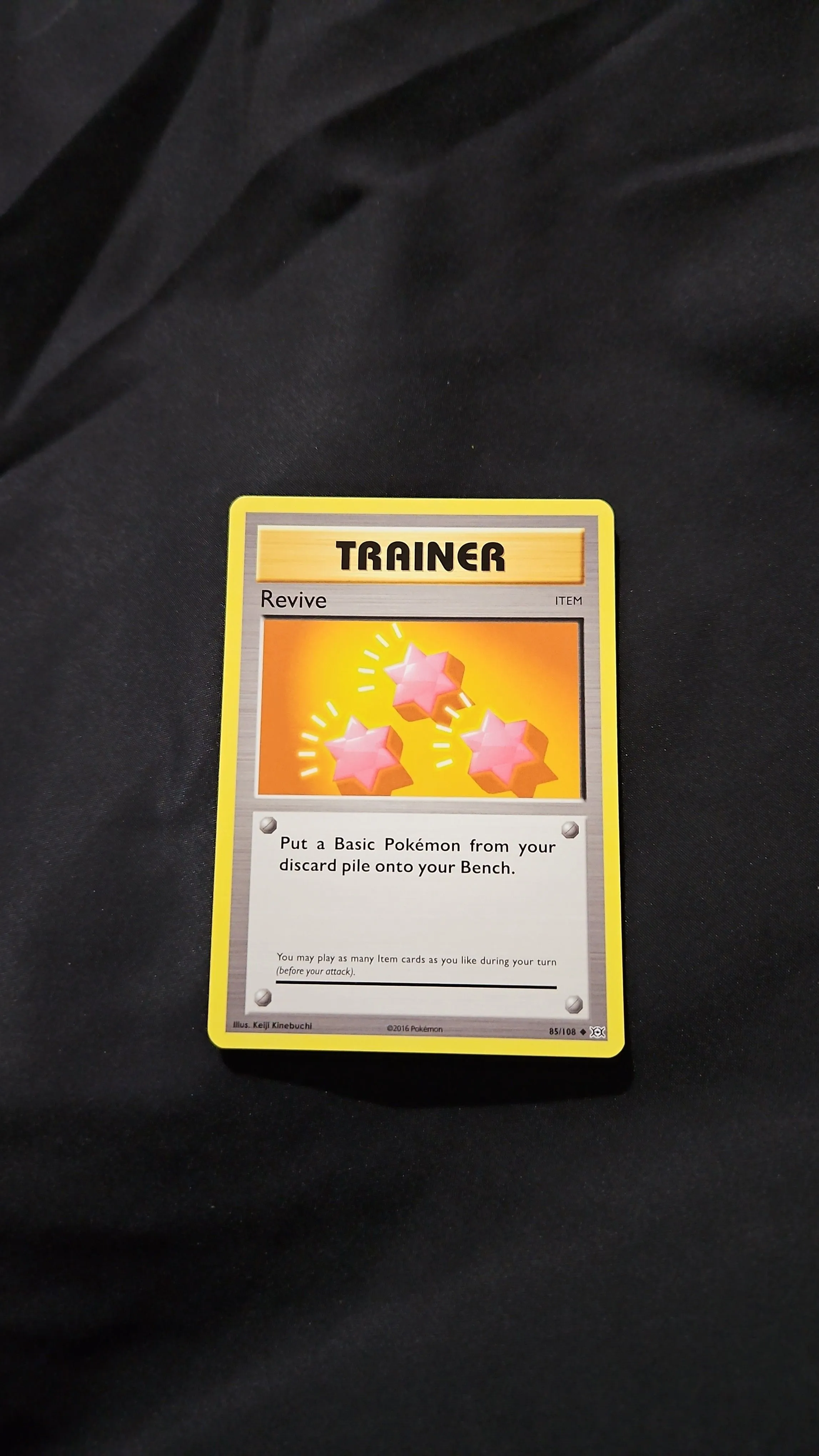pokemon revive card - Evolutions - 2016 This is of the Uncommon rarity. POKEMON GENERATION PACK CARD -