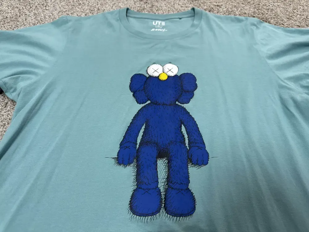 Product image for KAWS x Uniqlo BFF Companion Tee (2019) | Size XL |  23.5 x 30