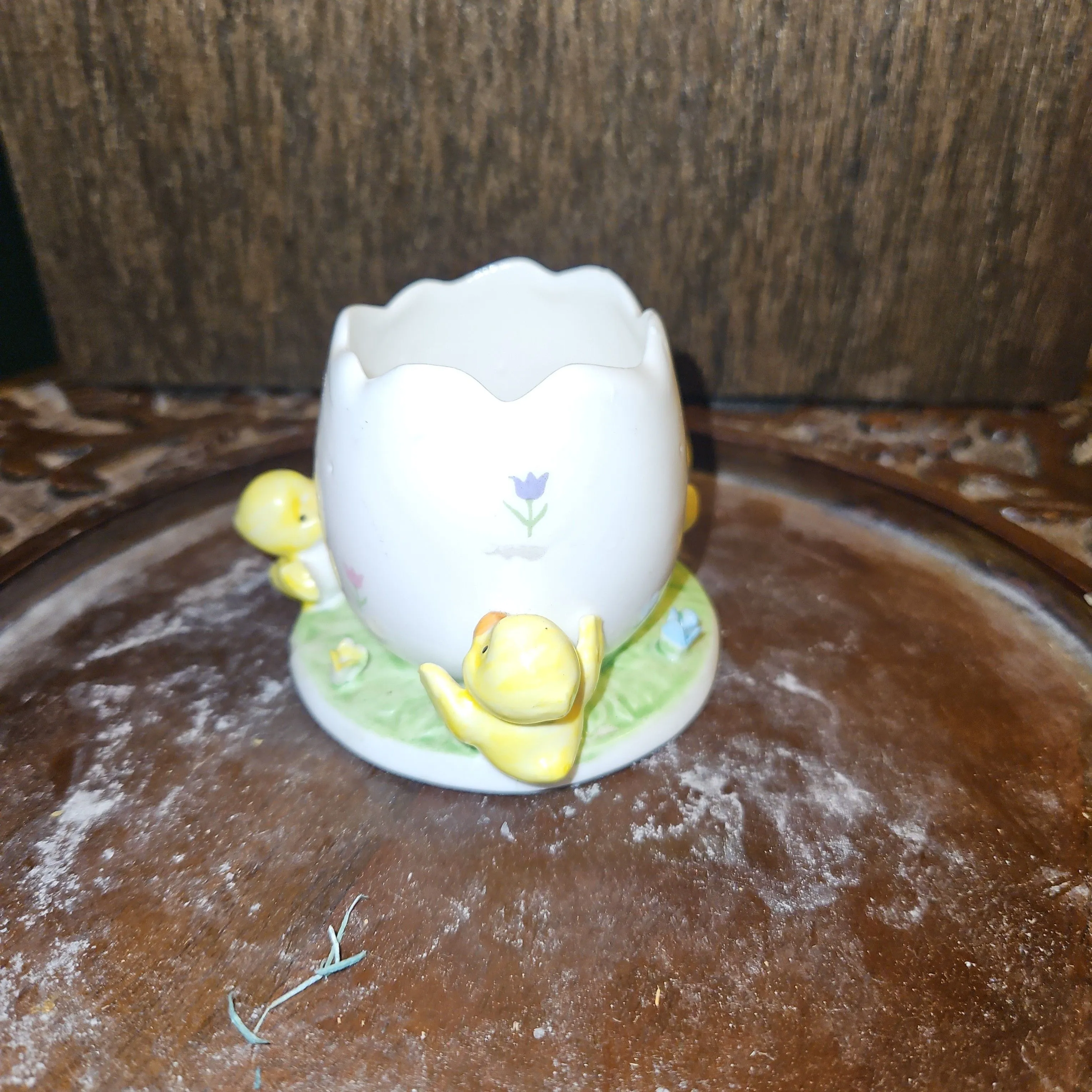 Product image for 52. ceramic egg & chick little cup