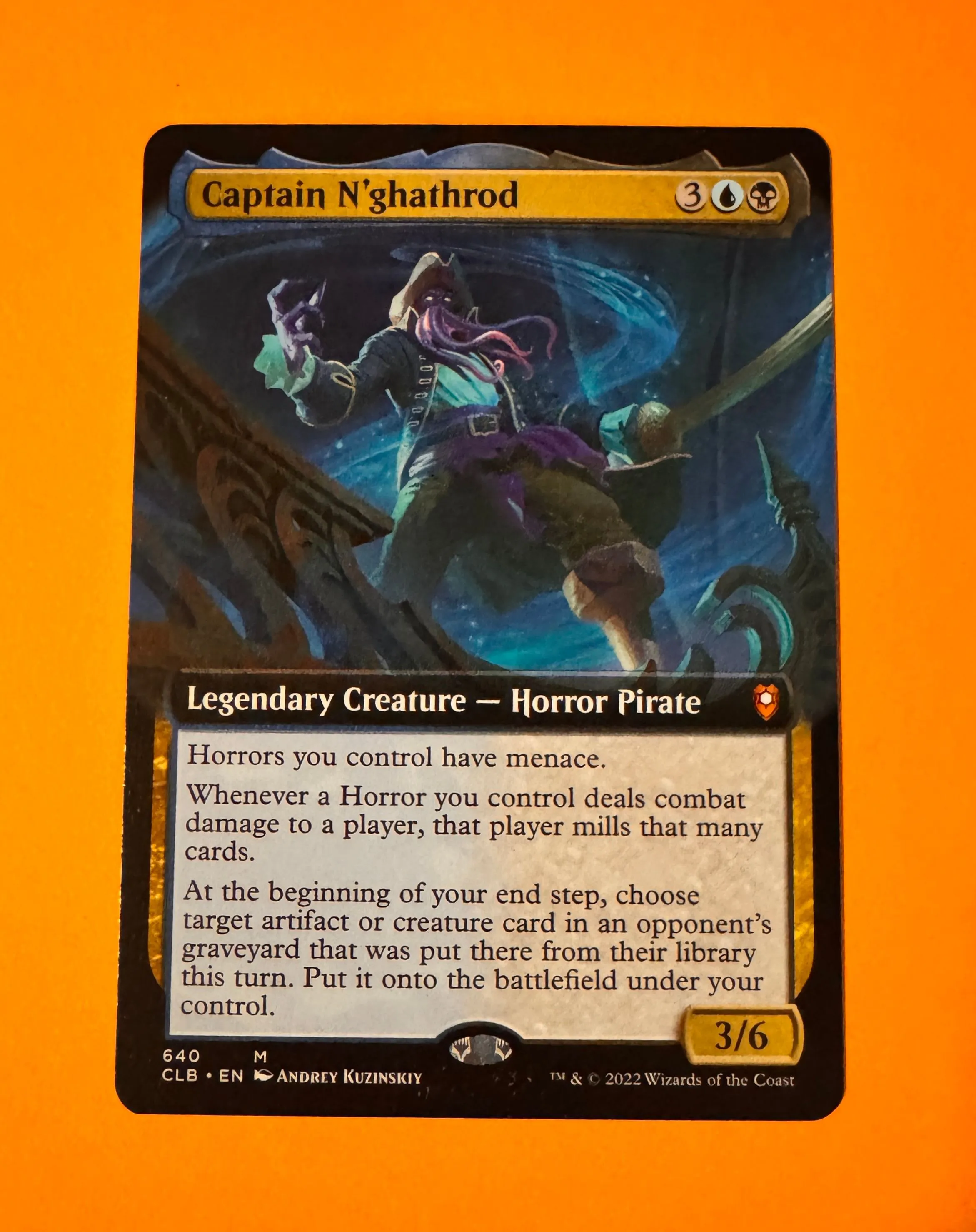 Product image for #640 Captain N'gathrod