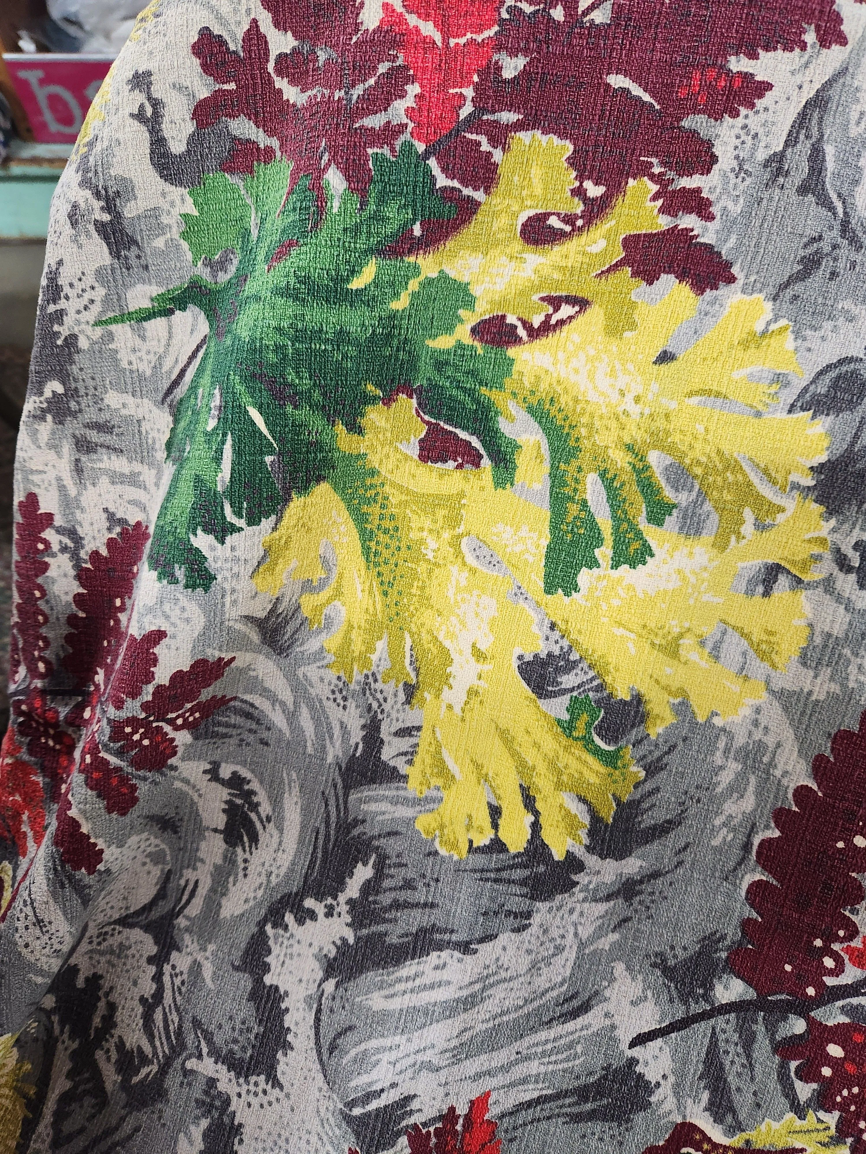 Product image for authenticVintage barkcloth