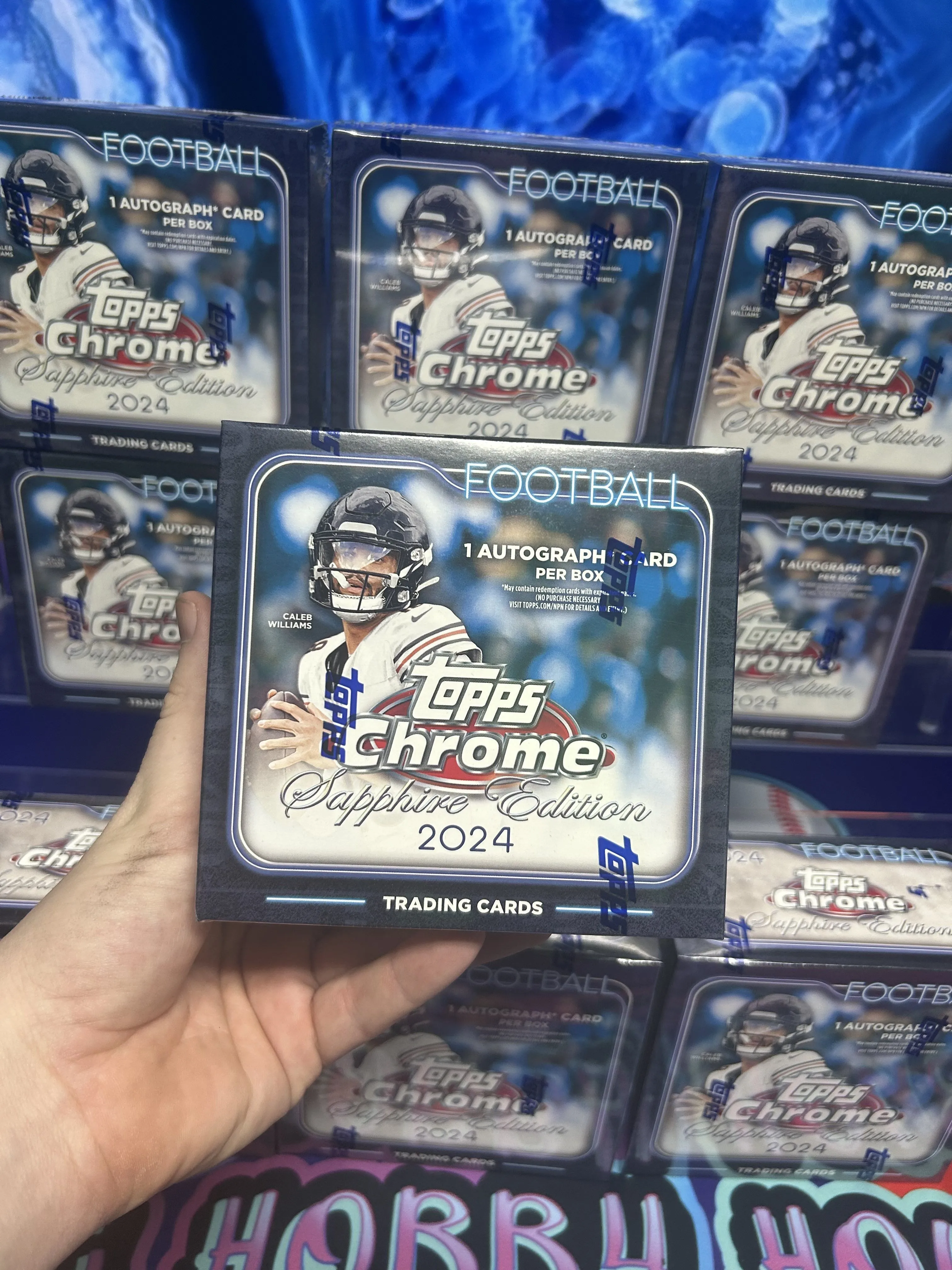 Product image for 1*NEW RELEASE*2024 TOPPS CHROME SAPPHIRE FOOTBALL BOX