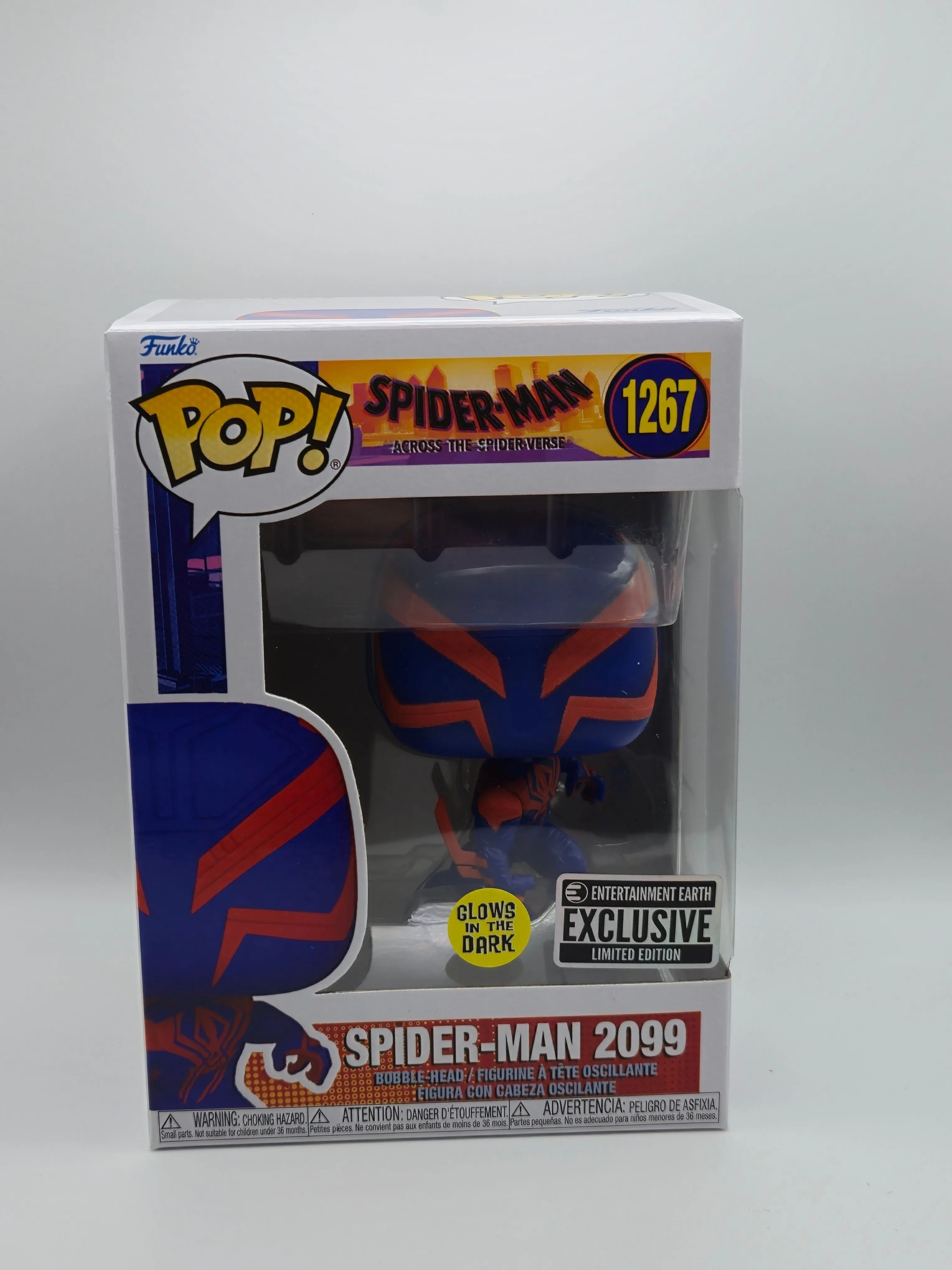 Product image for Funko Pop 1267 Spider-Man 2099 Entertainment Earth Exclusive