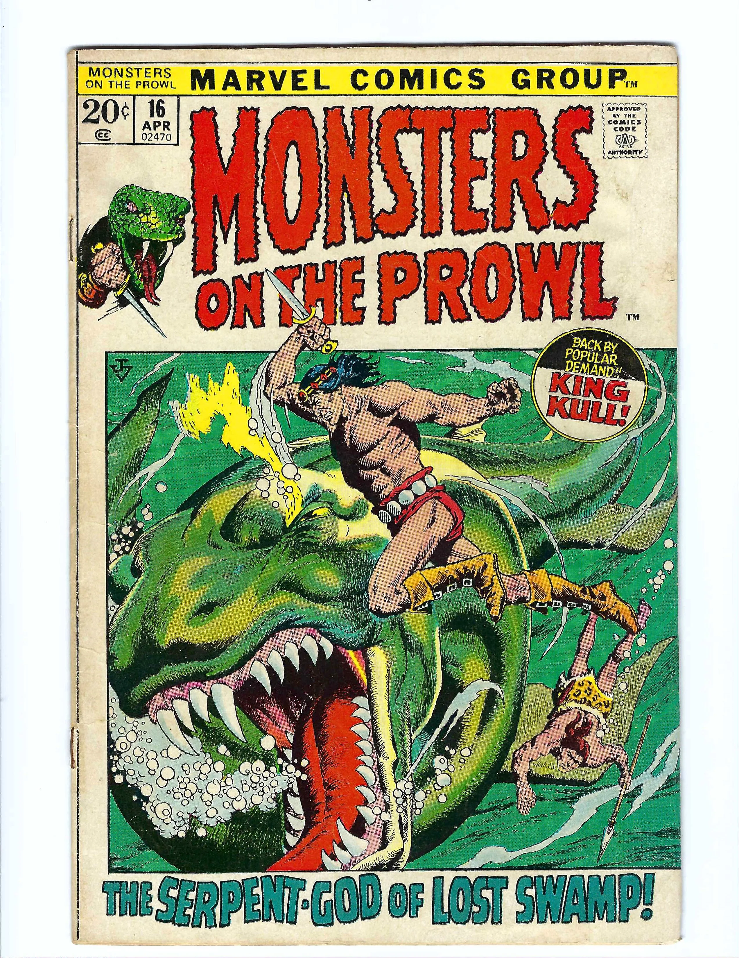 Product image for Monsters on the Prowl 16