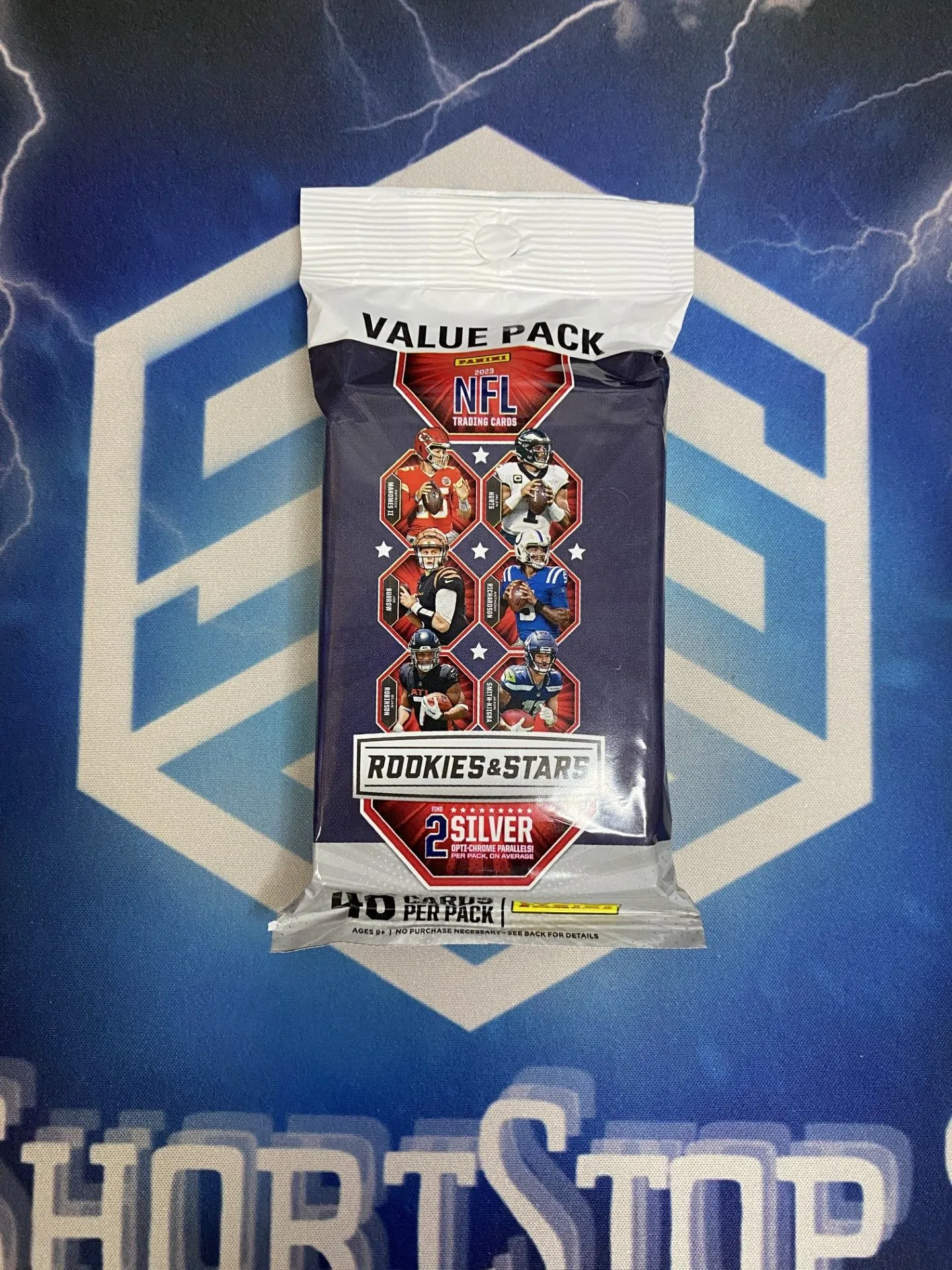 Product image for 2023 Rookies and Stars Football Hanger Pack